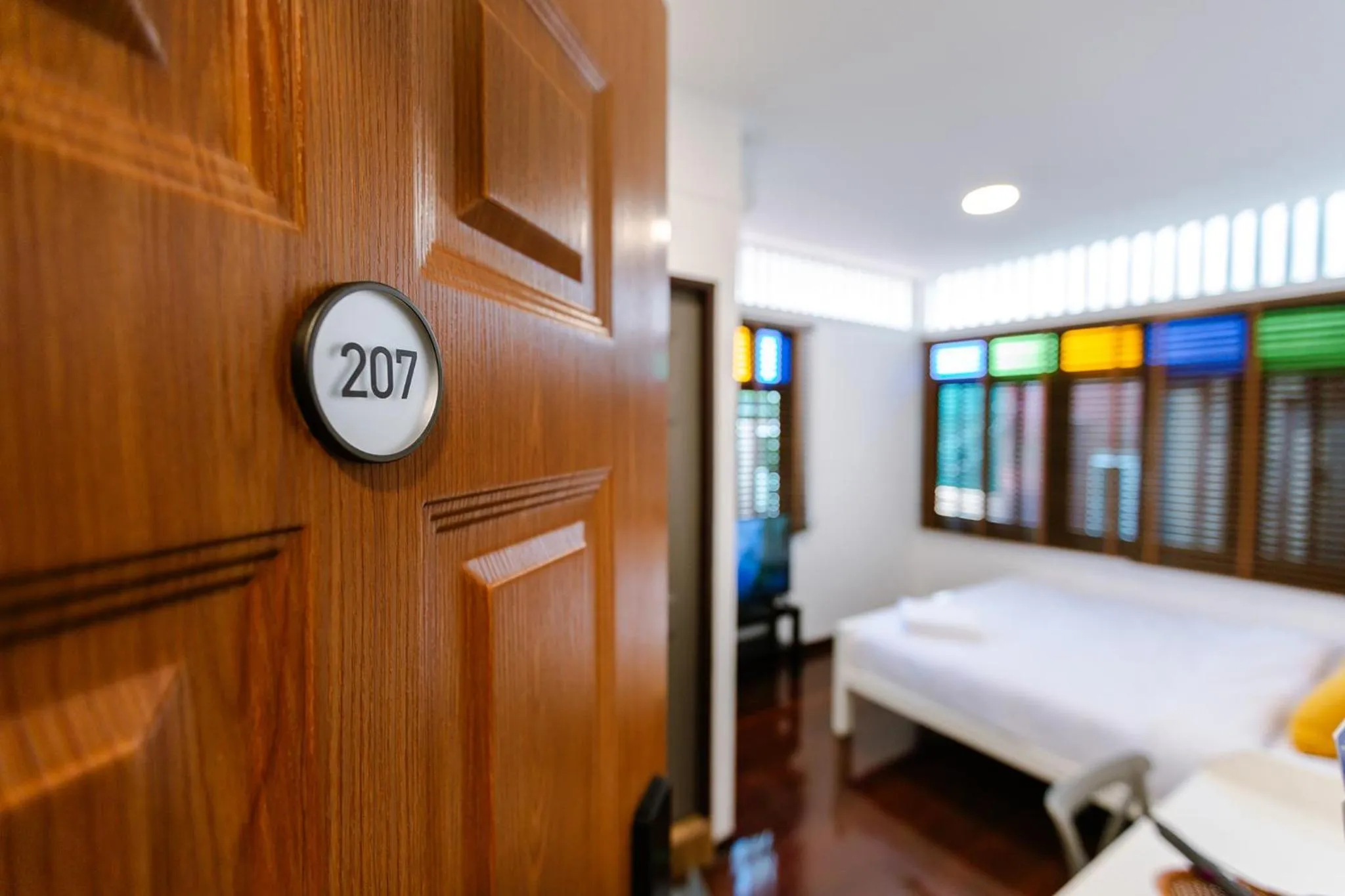 Photo of the whole room, Bed in Diff Hostel