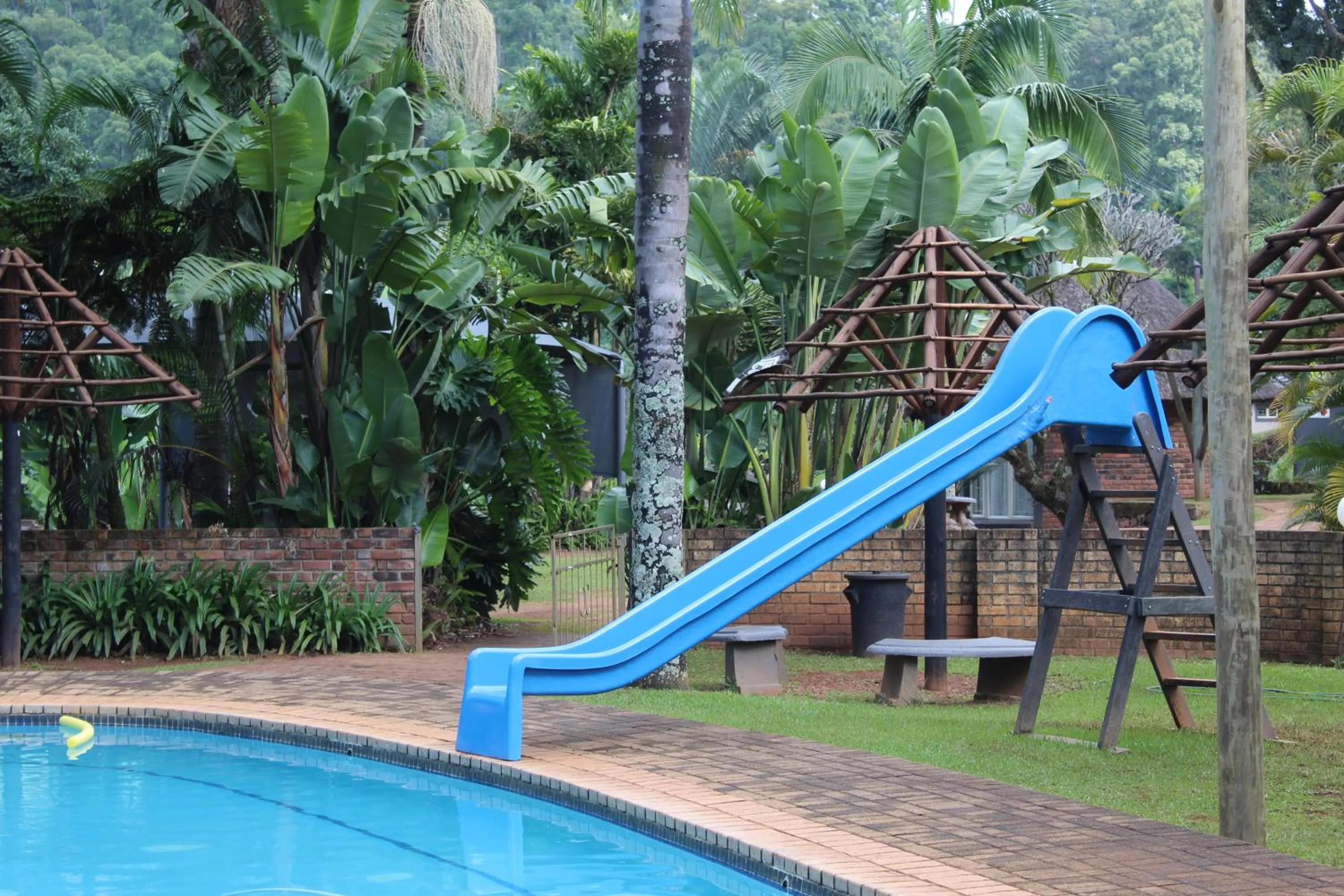 Aqua park in Magoebaskloof Mountain Lodge