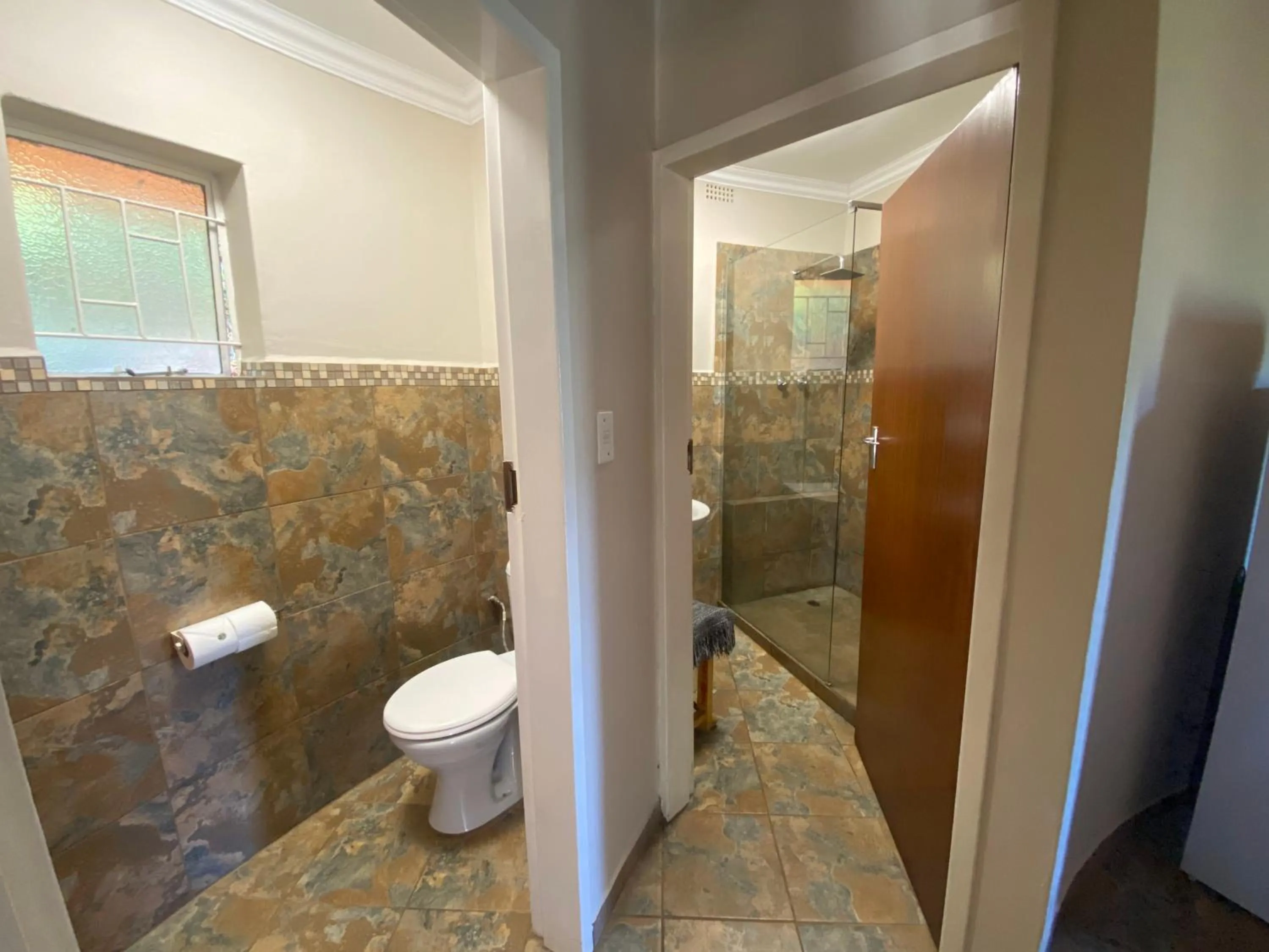 Shower in Magoebaskloof Mountain Lodge