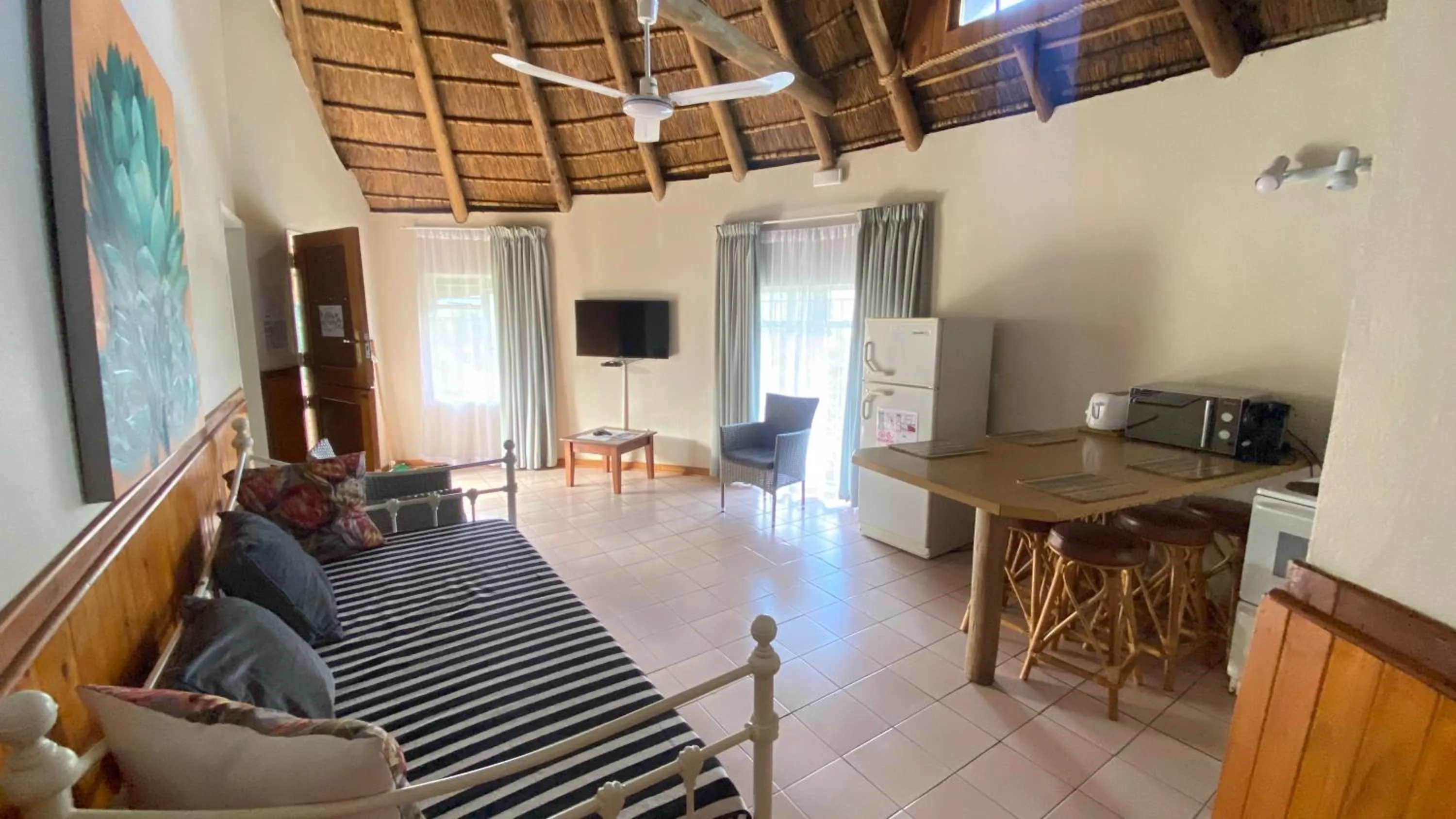 Living room in Magoebaskloof Mountain Lodge