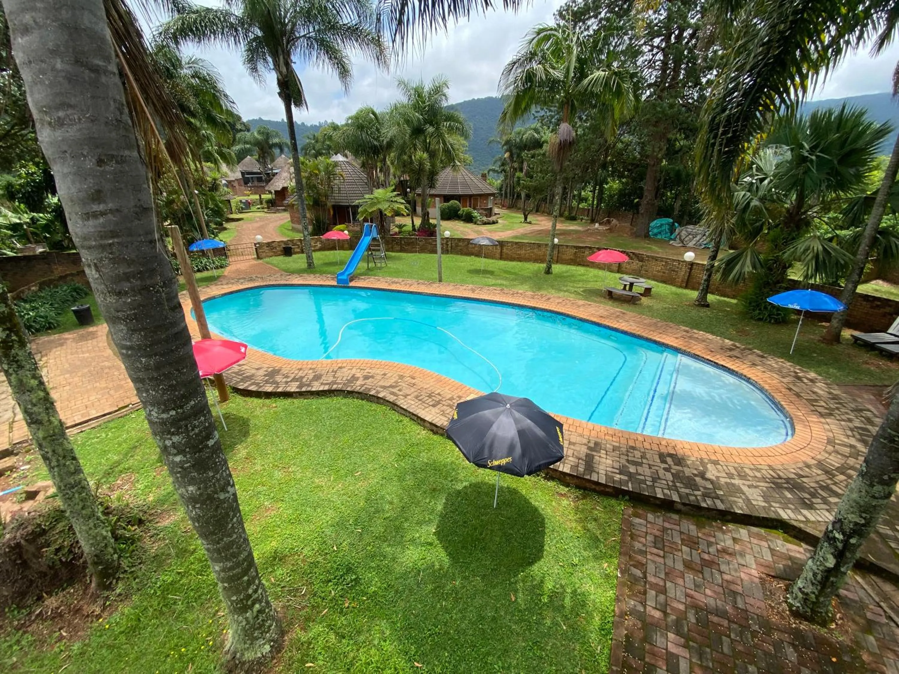 Swimming pool in Magoebaskloof Mountain Lodge
