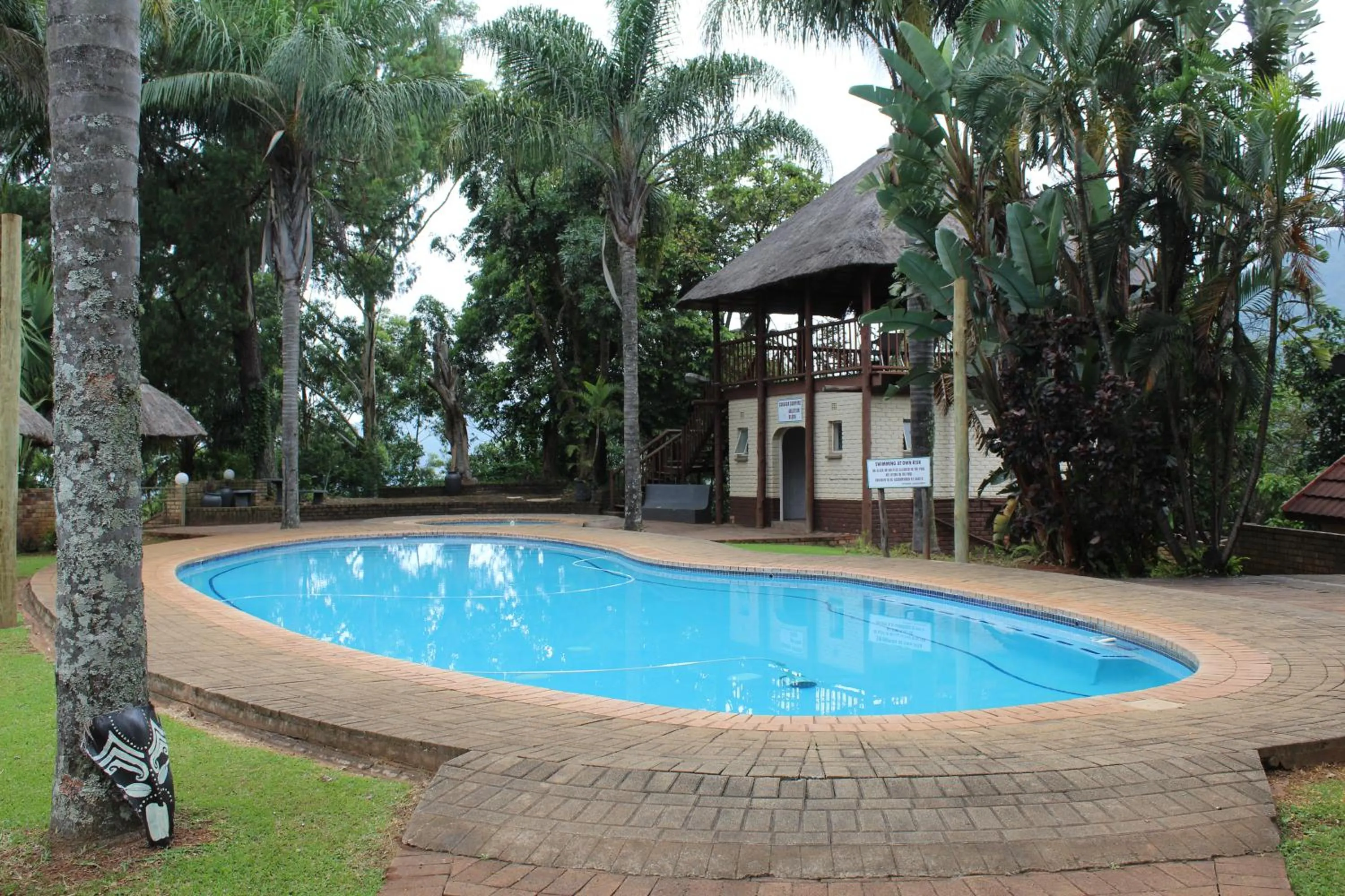Swimming pool in Magoebaskloof Mountain Lodge