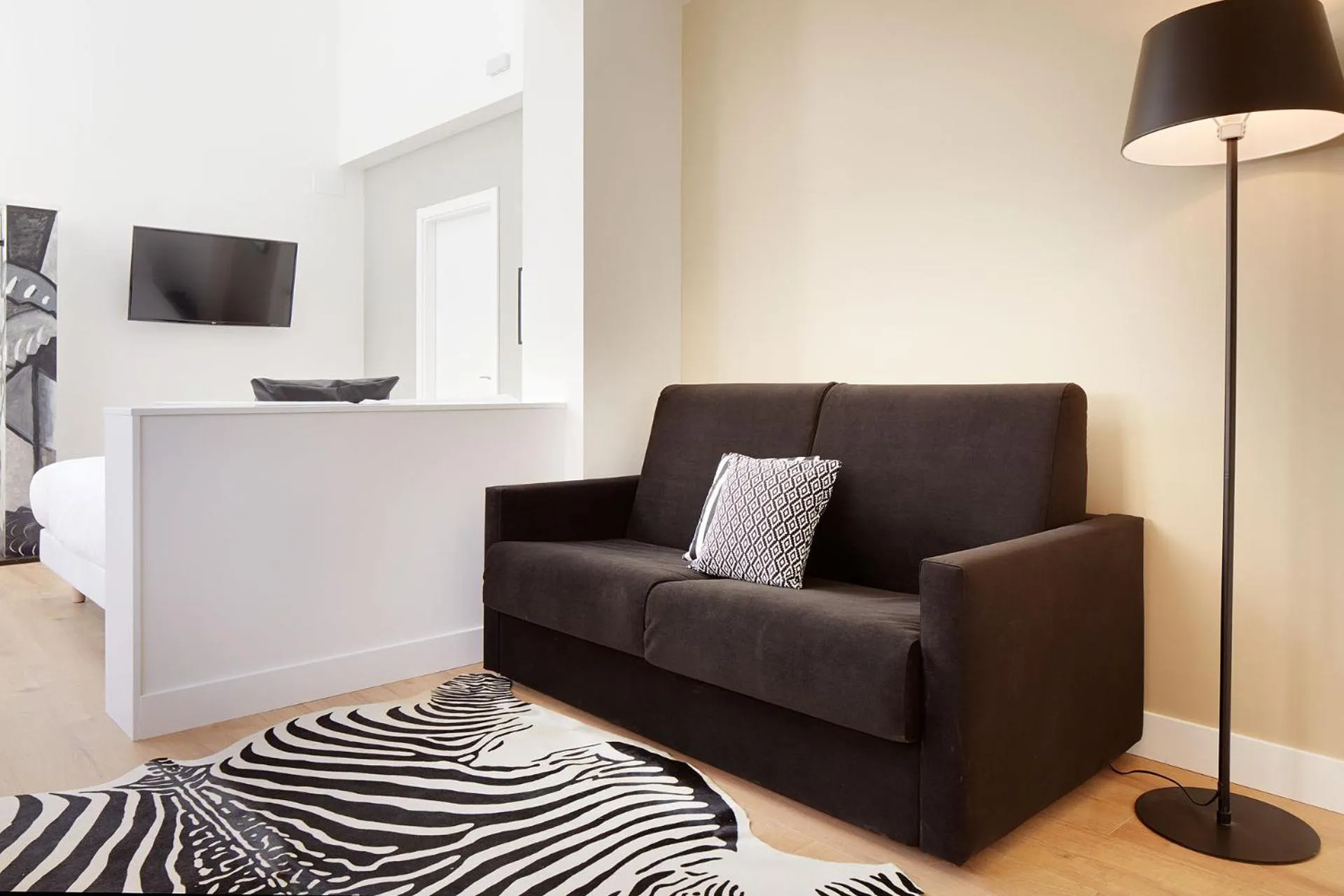 Living room in Hotel Flysch