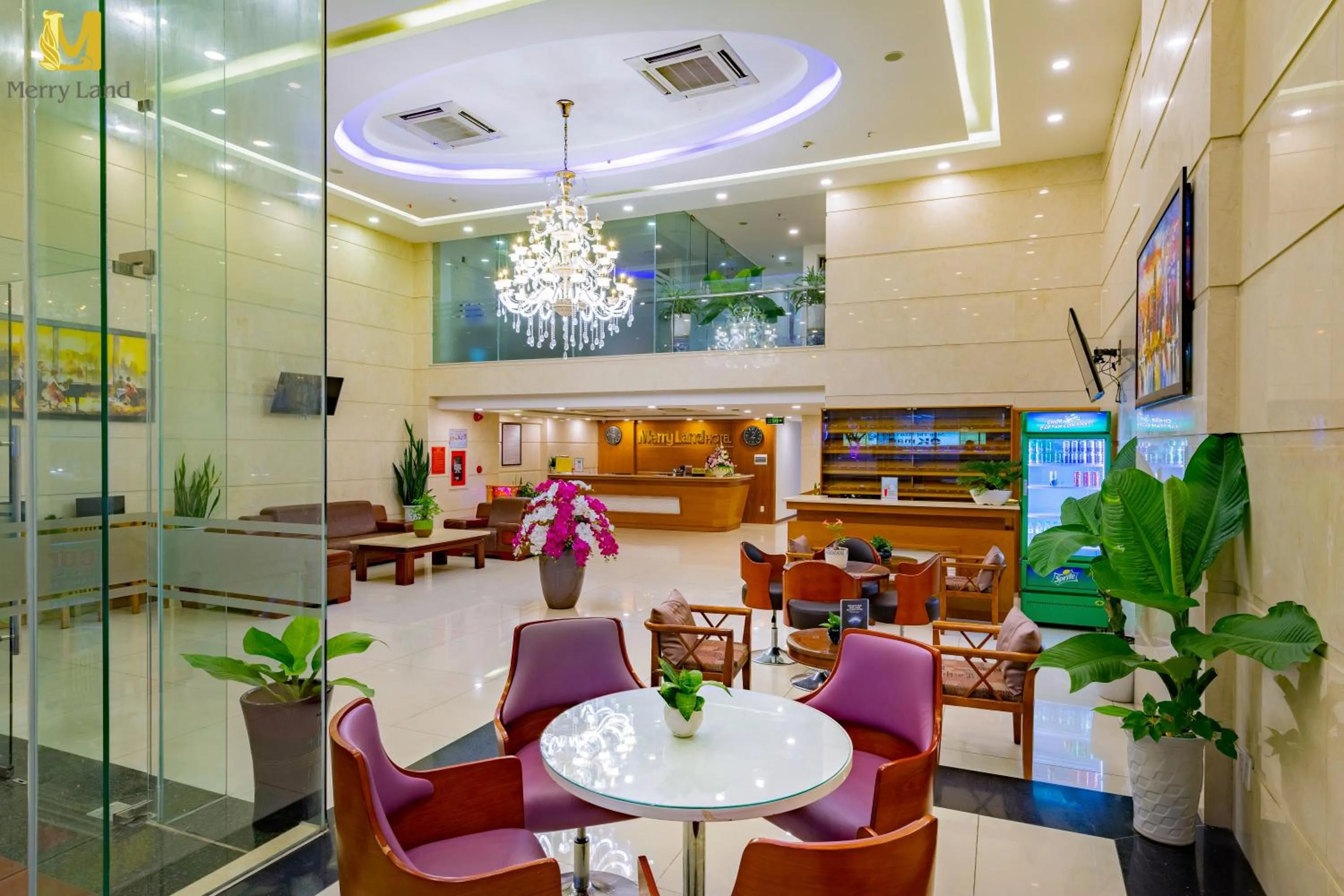 Lobby or reception in Merry Land Hotel Da Nang