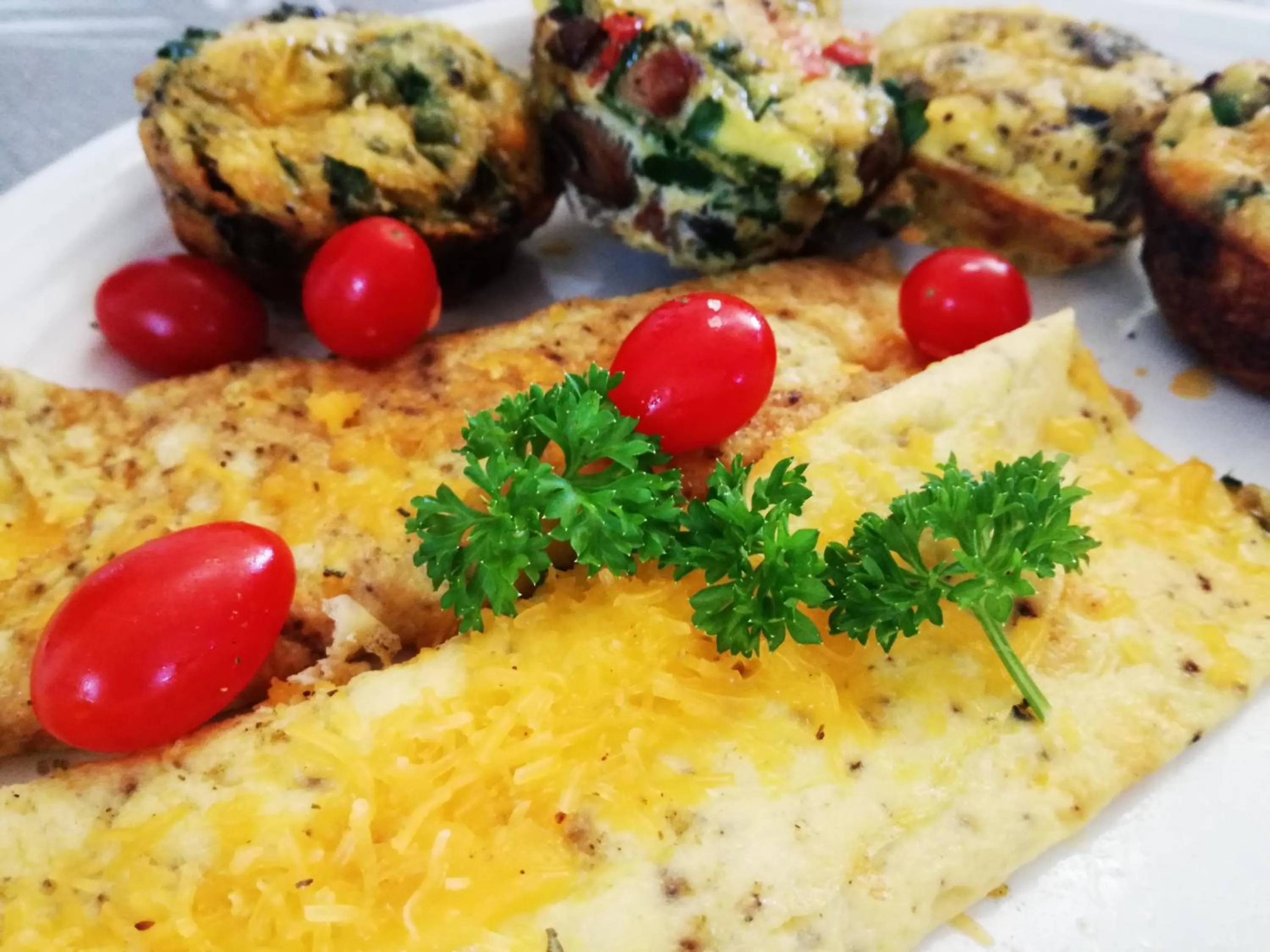 Food close-up in Ladybrand Heritage House