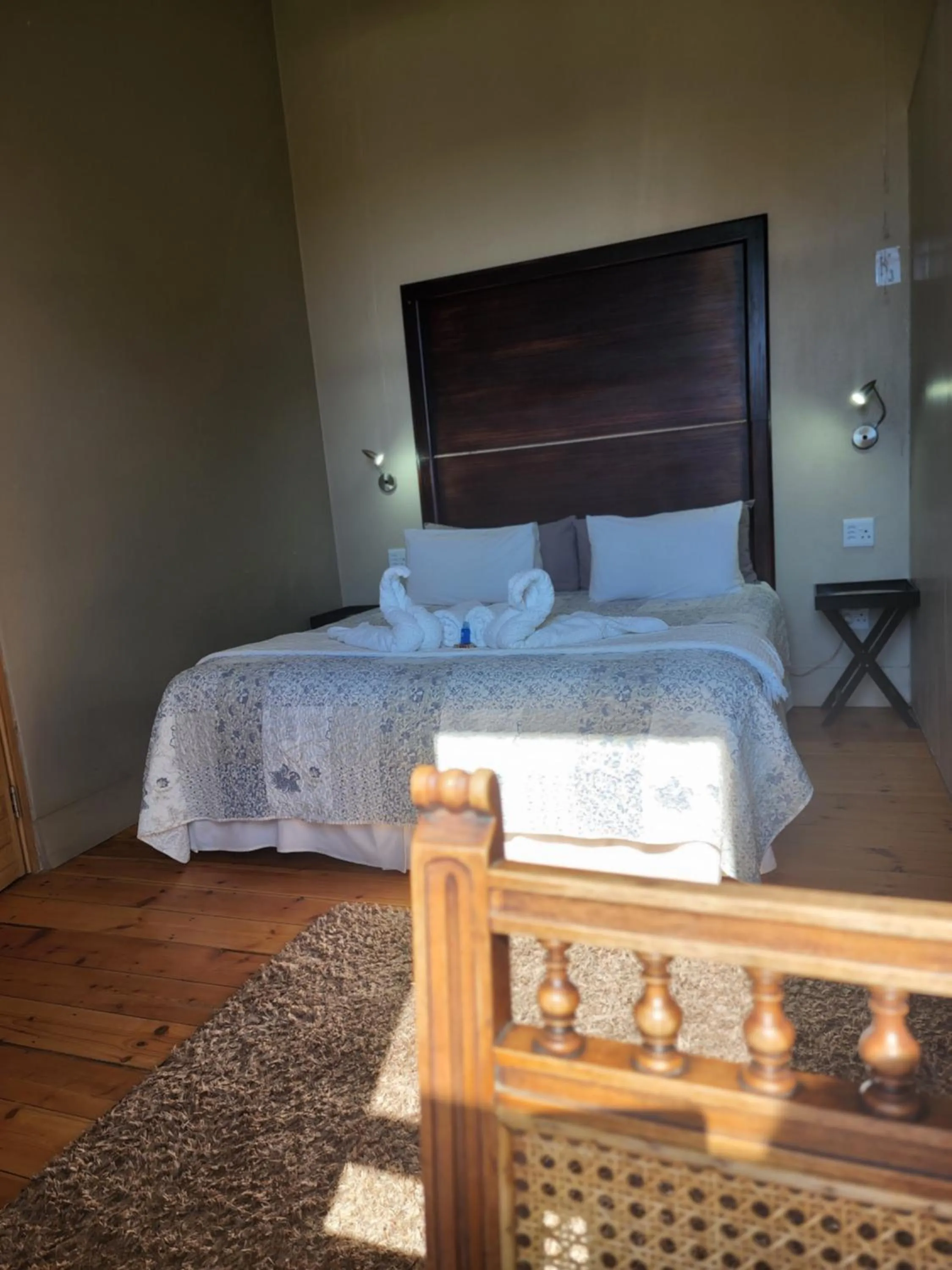 Bed in Ladybrand Heritage House