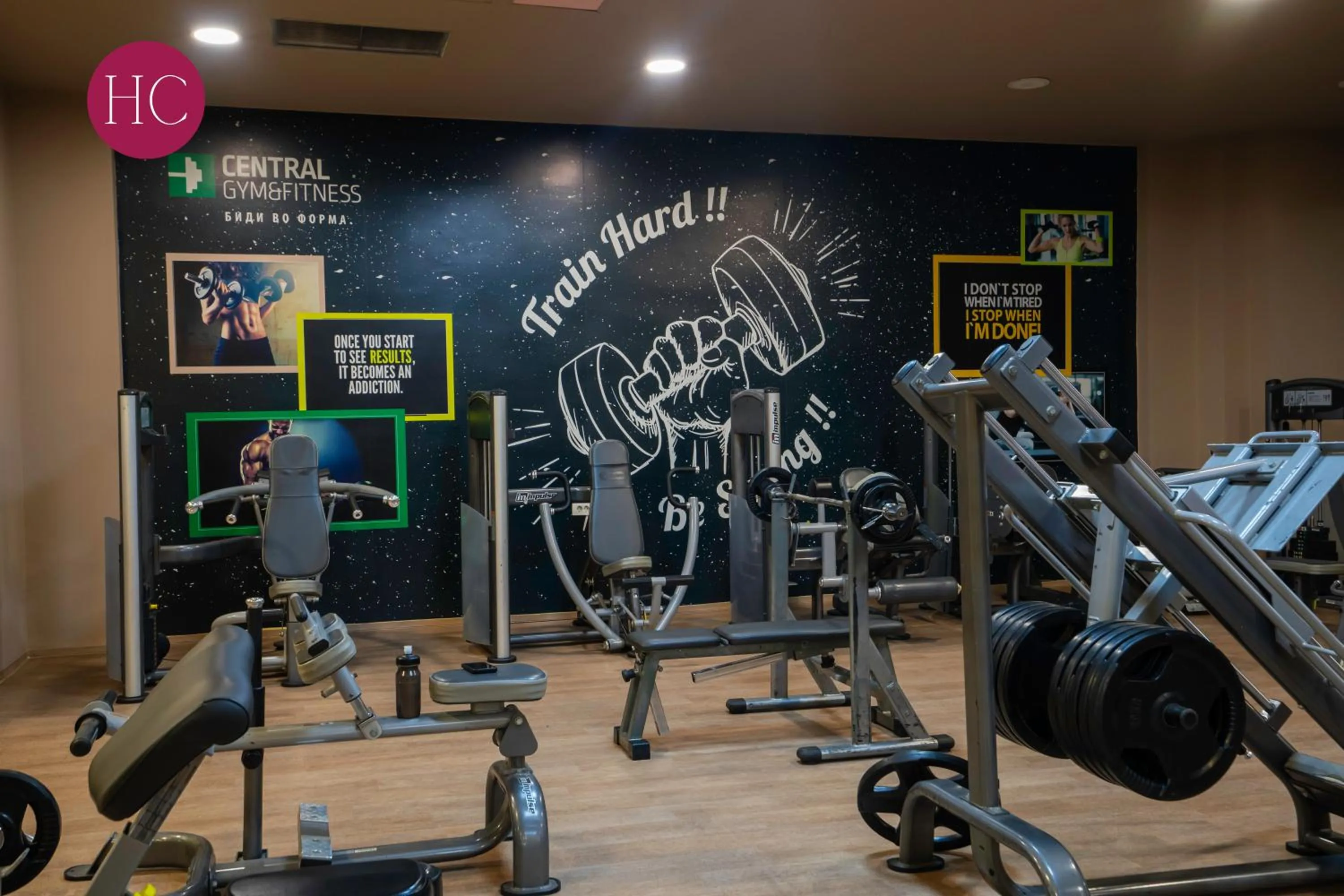 Spa and wellness centre/facilities in Central Hotel, Fitness and Spa