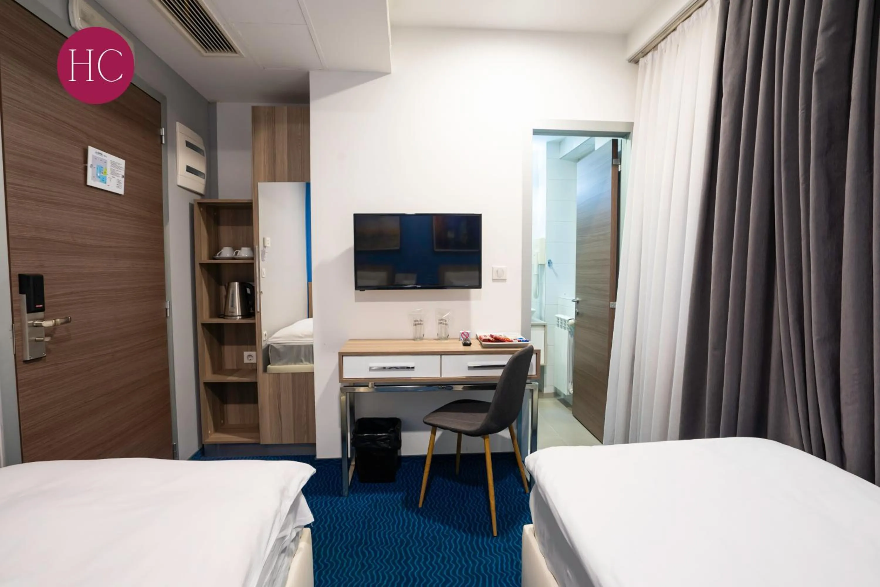 Bed in Central Hotel, Fitness and Spa