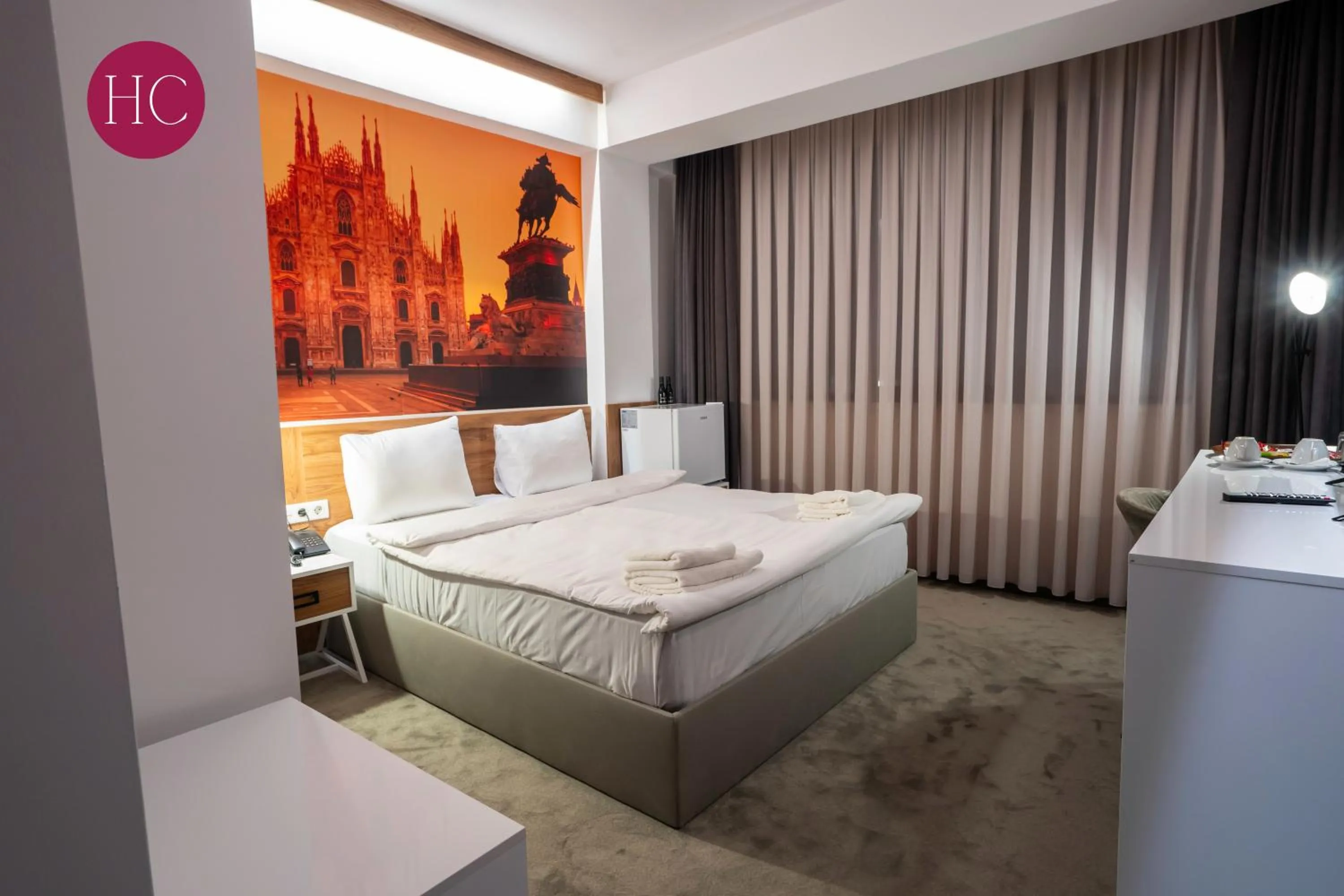 Bed in Central Hotel, Fitness and Spa