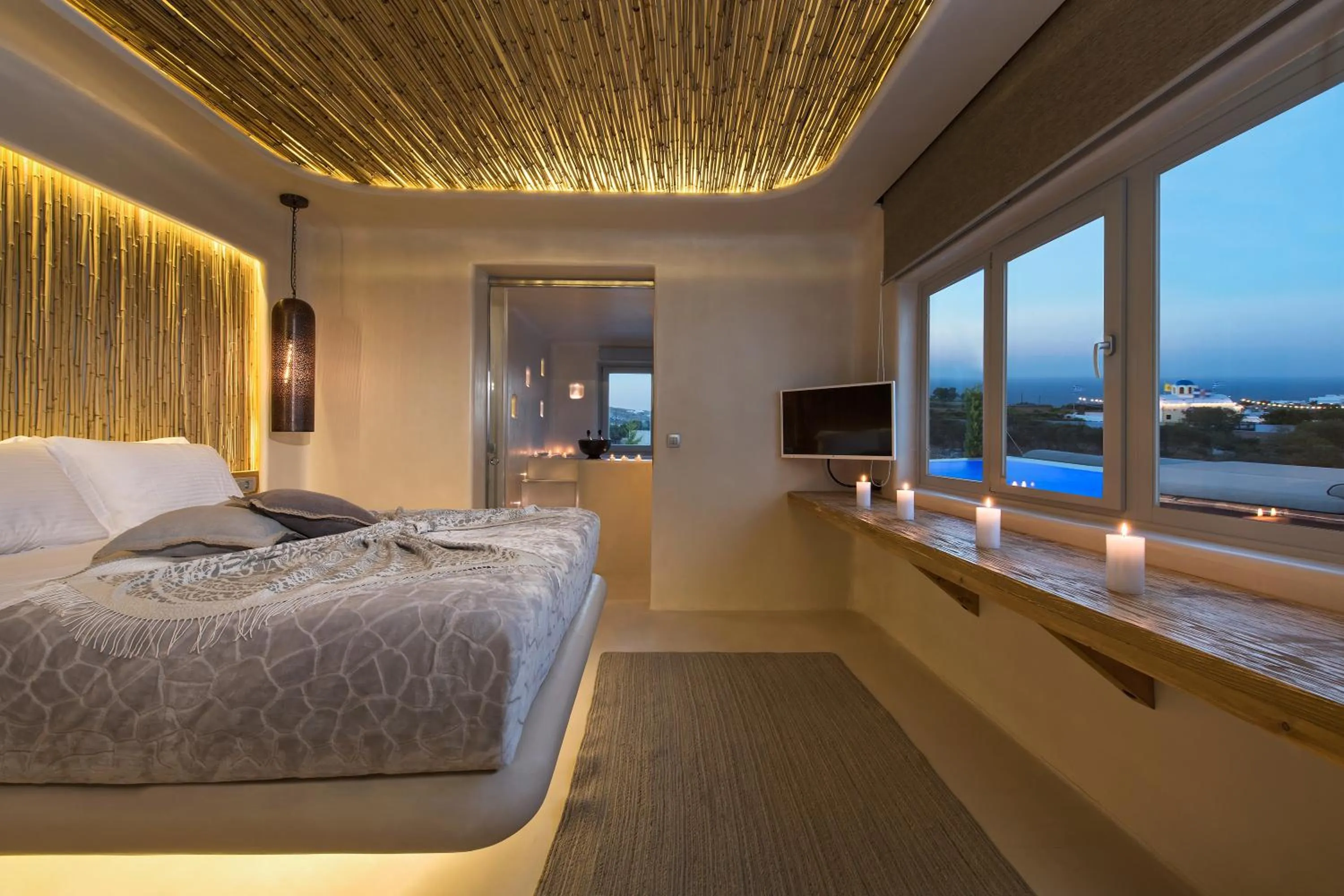 Bedroom, Bed in Senses Luxury Houses