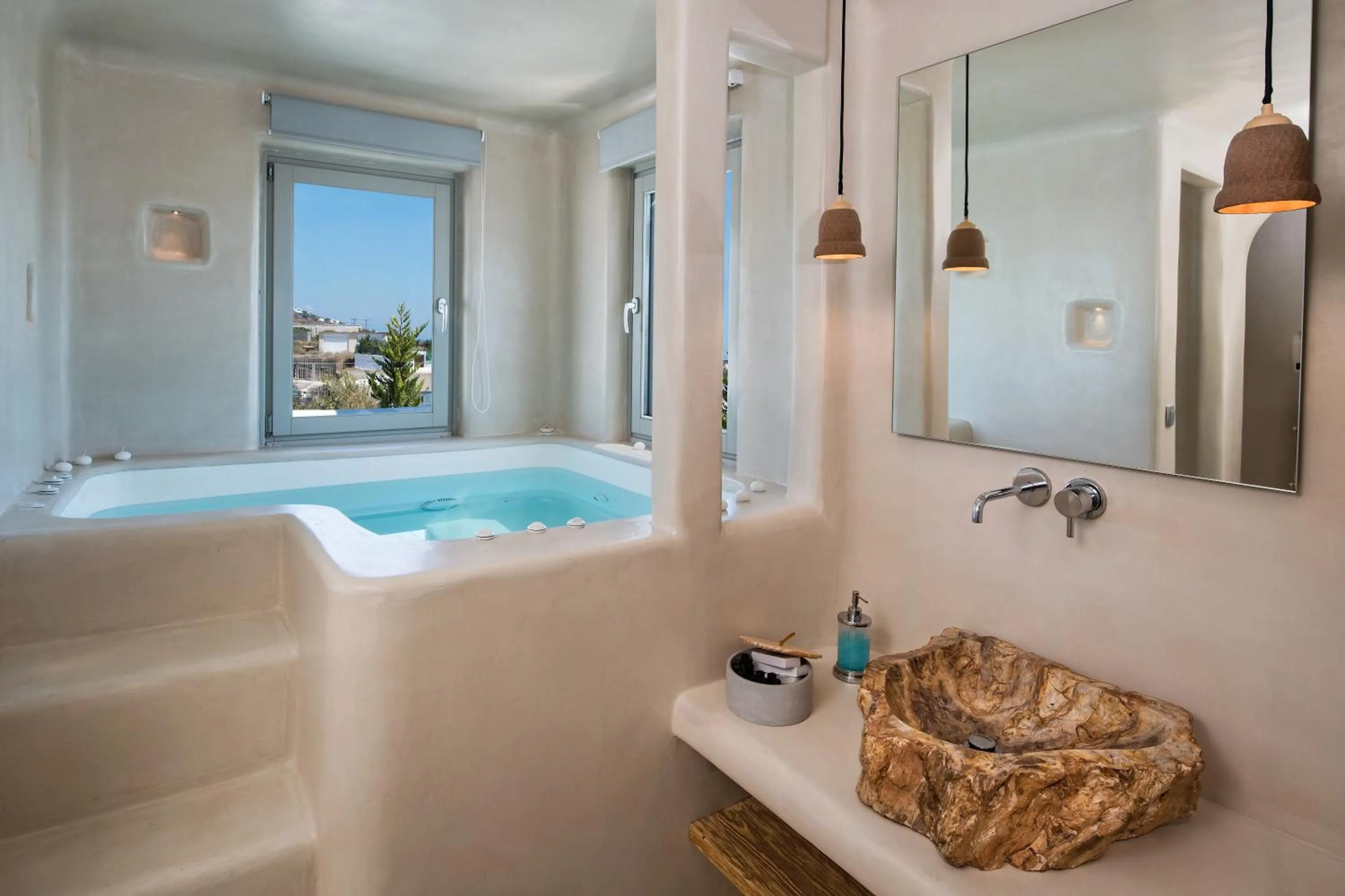 Hot Tub in Senses Luxury Houses