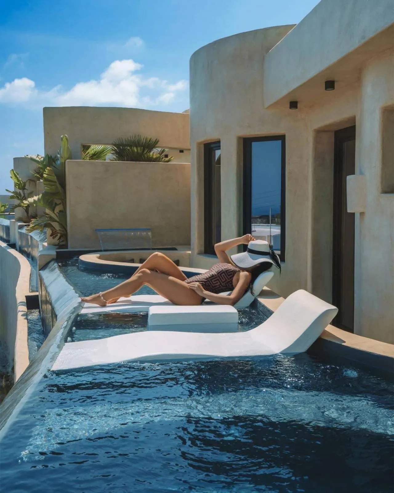 Pool view in Senses Luxury Houses