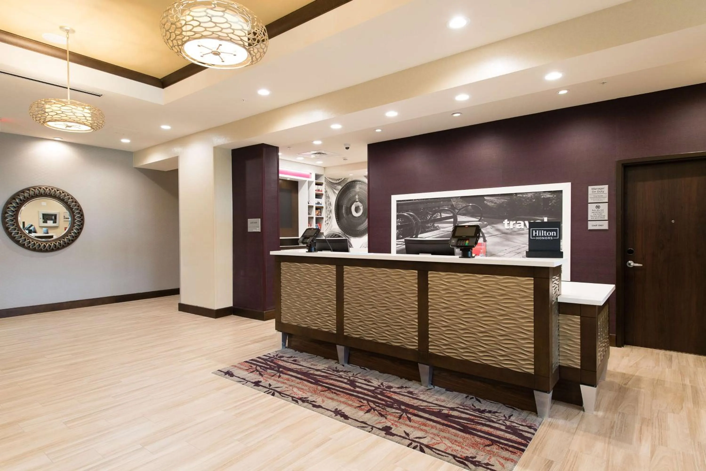 Lobby or reception in Hampton Inn and Suites Fayetteville, NC