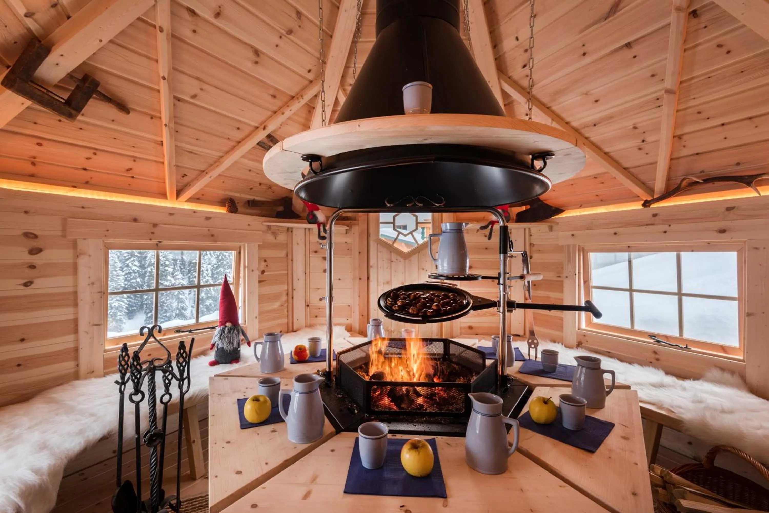 BBQ facilities in Bergspitz Luxury Appartement