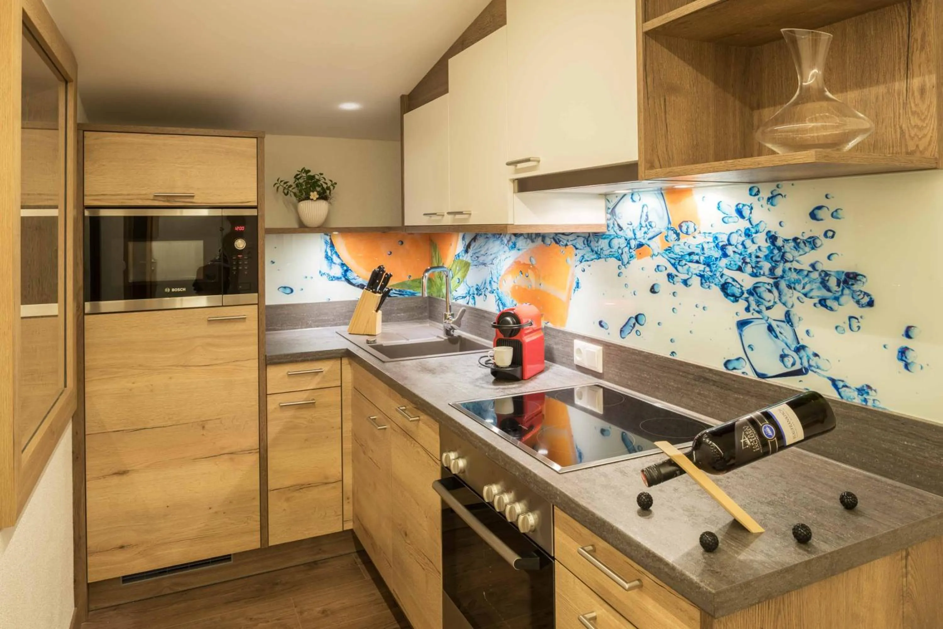 Kitchen or kitchenette in Bergspitz Luxury Appartement