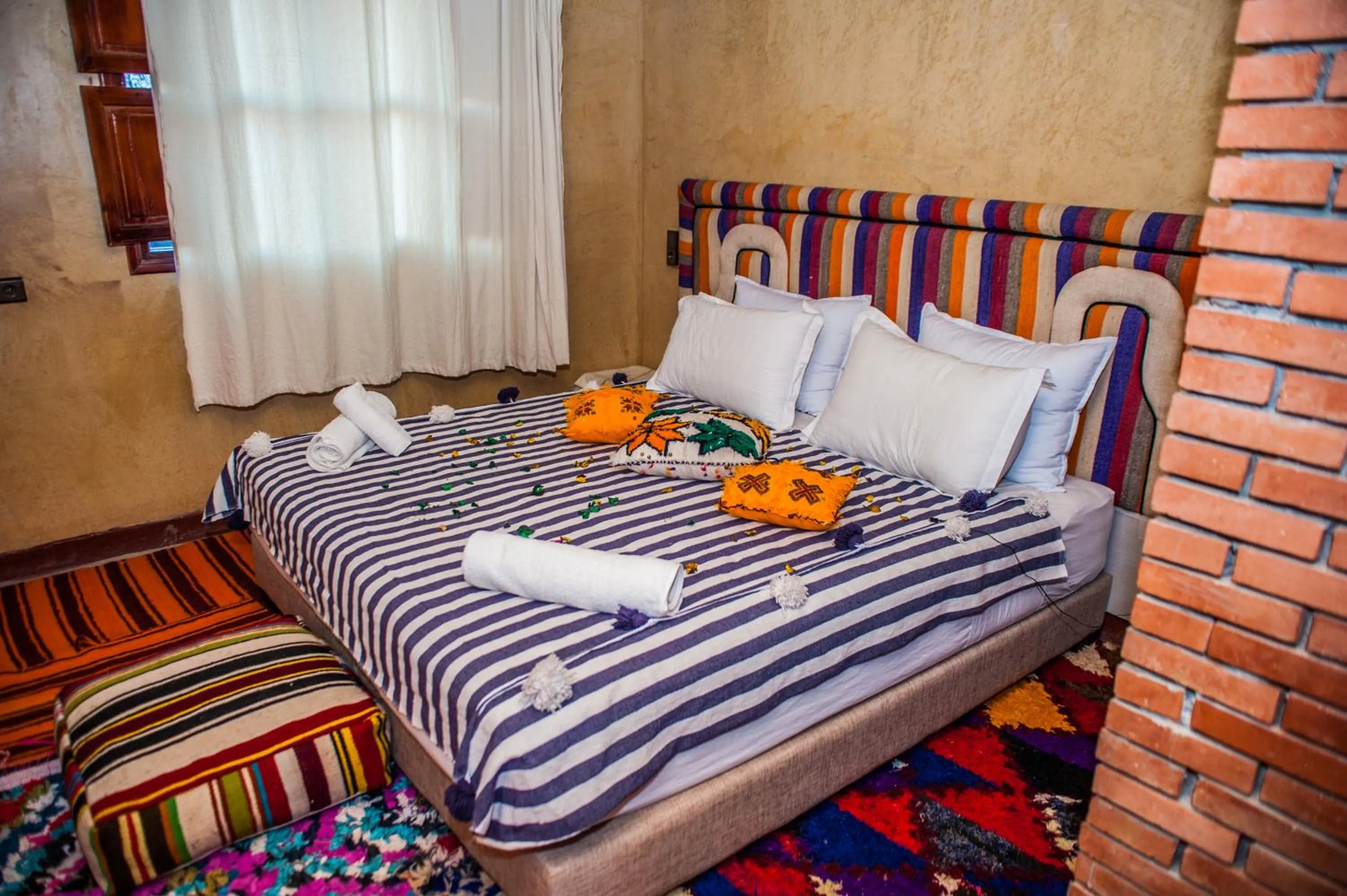 Bed in Toubkal Ecolodge