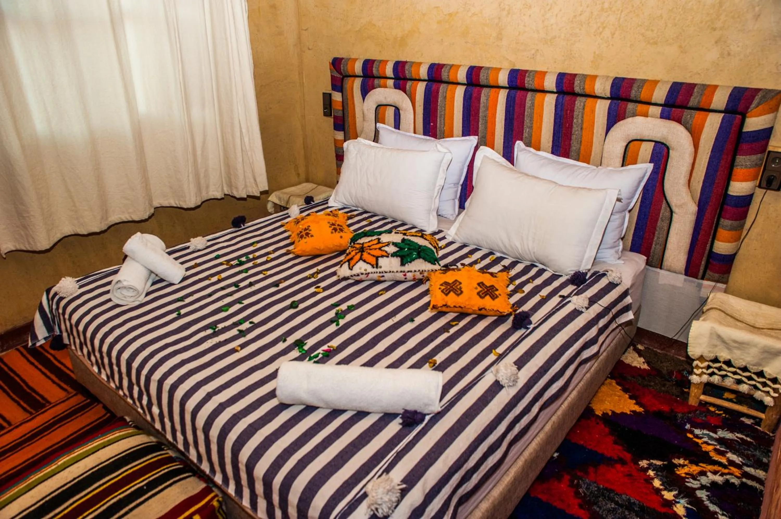 Bed in Toubkal Ecolodge