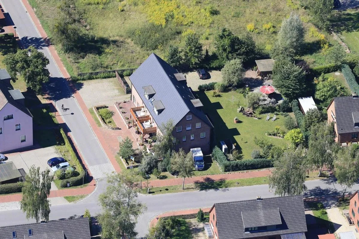 Bird's eye view in Aparthotel " Zur Müritz"