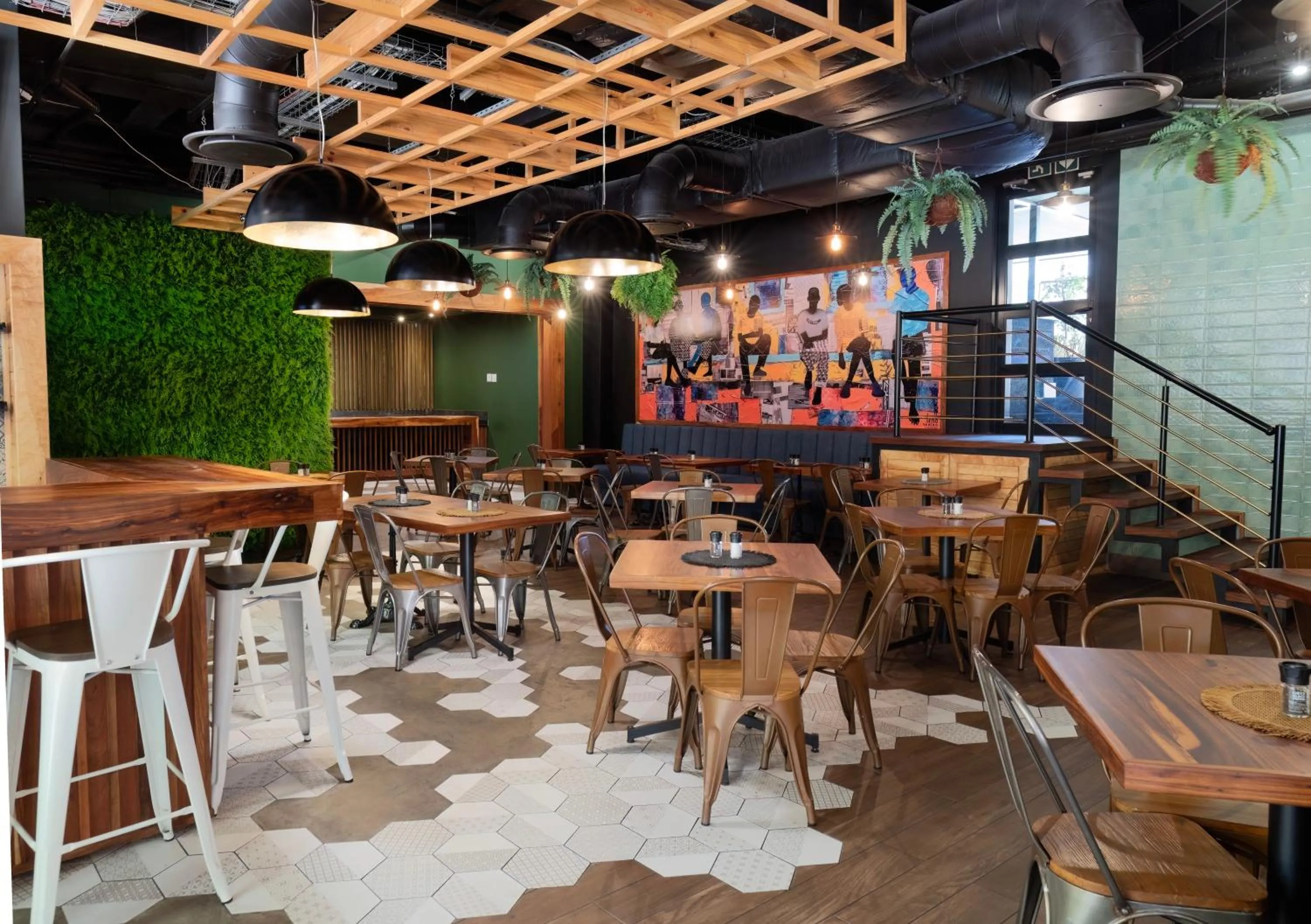 Restaurant/places to eat in ONOMO Hotel Johannesburg Sandton