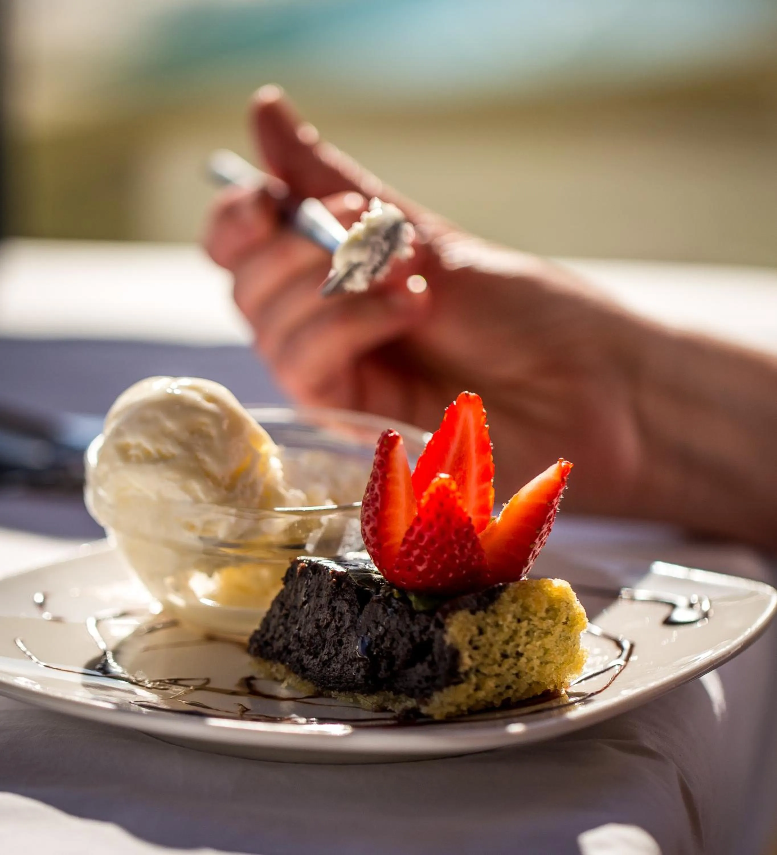 Food close-up in Wildehondekloof Game Lodge