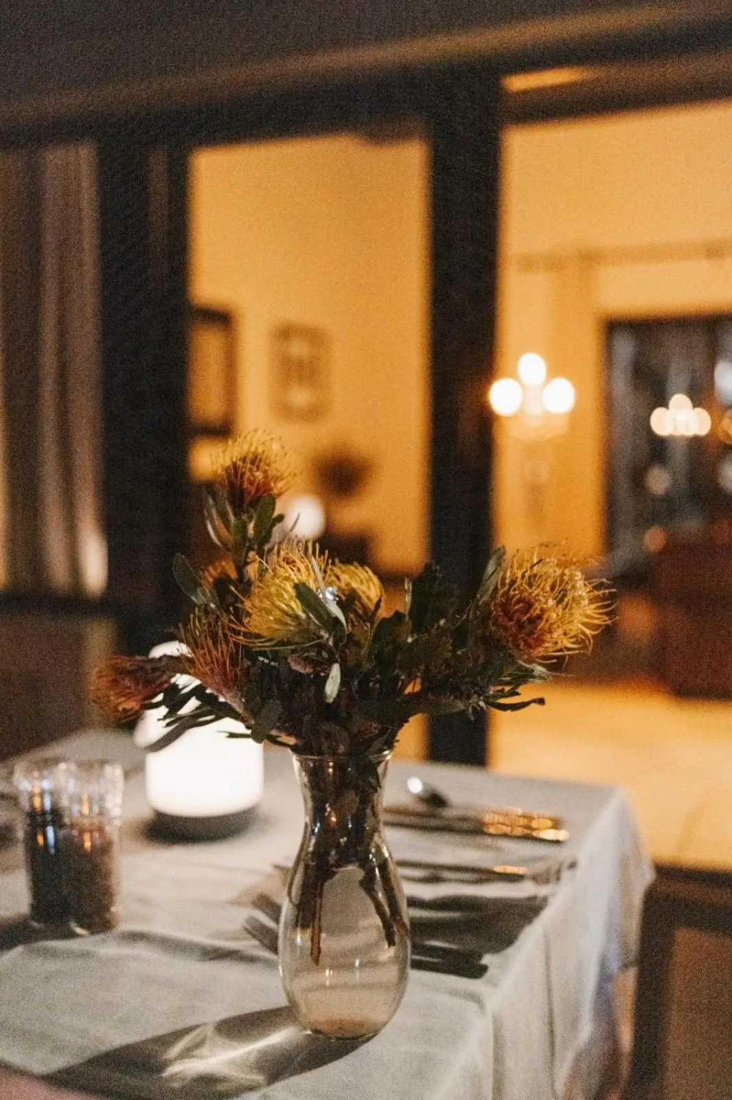 Dining area in Wildehondekloof Game Lodge