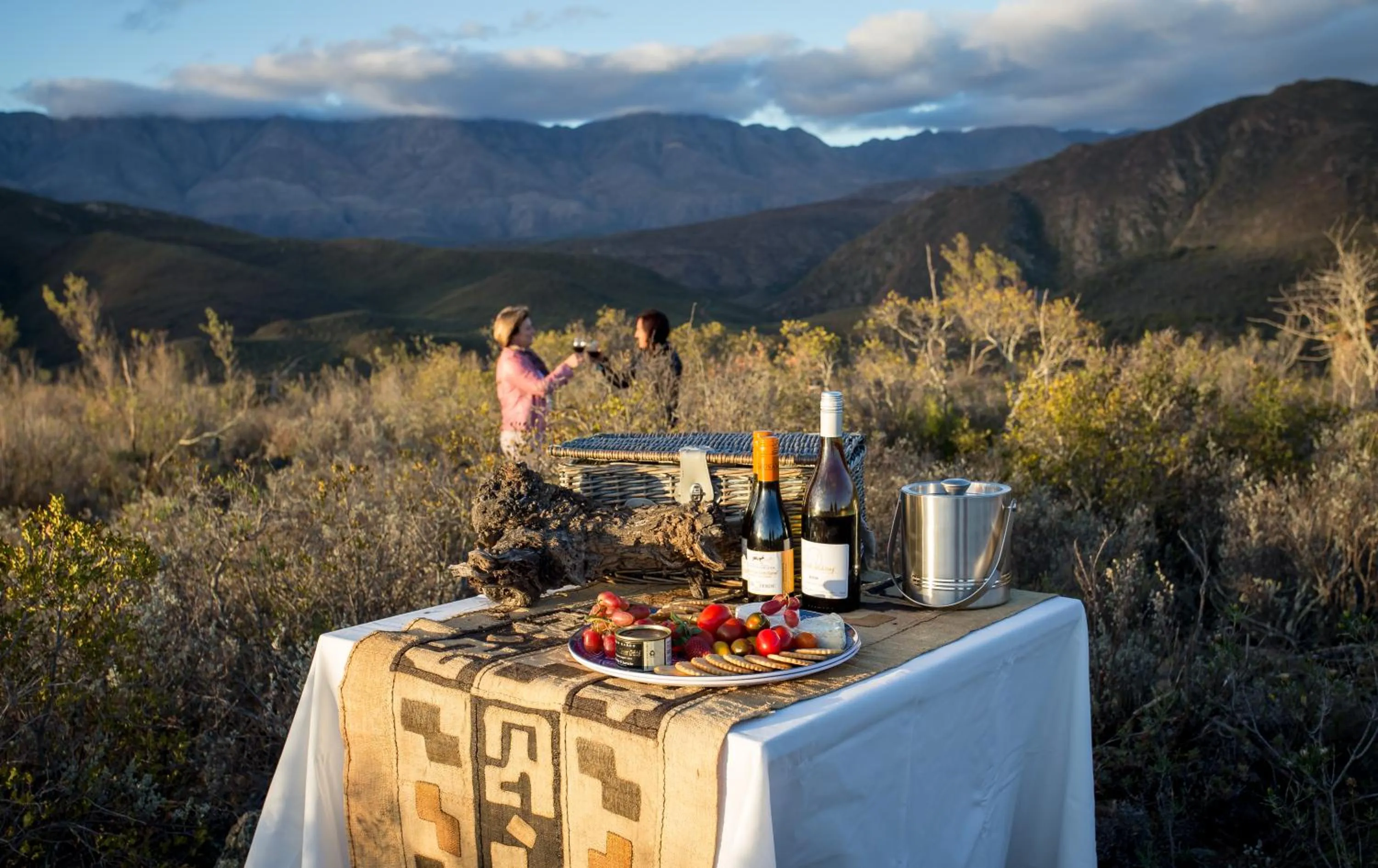 Natural landscape in Wildehondekloof Game Lodge