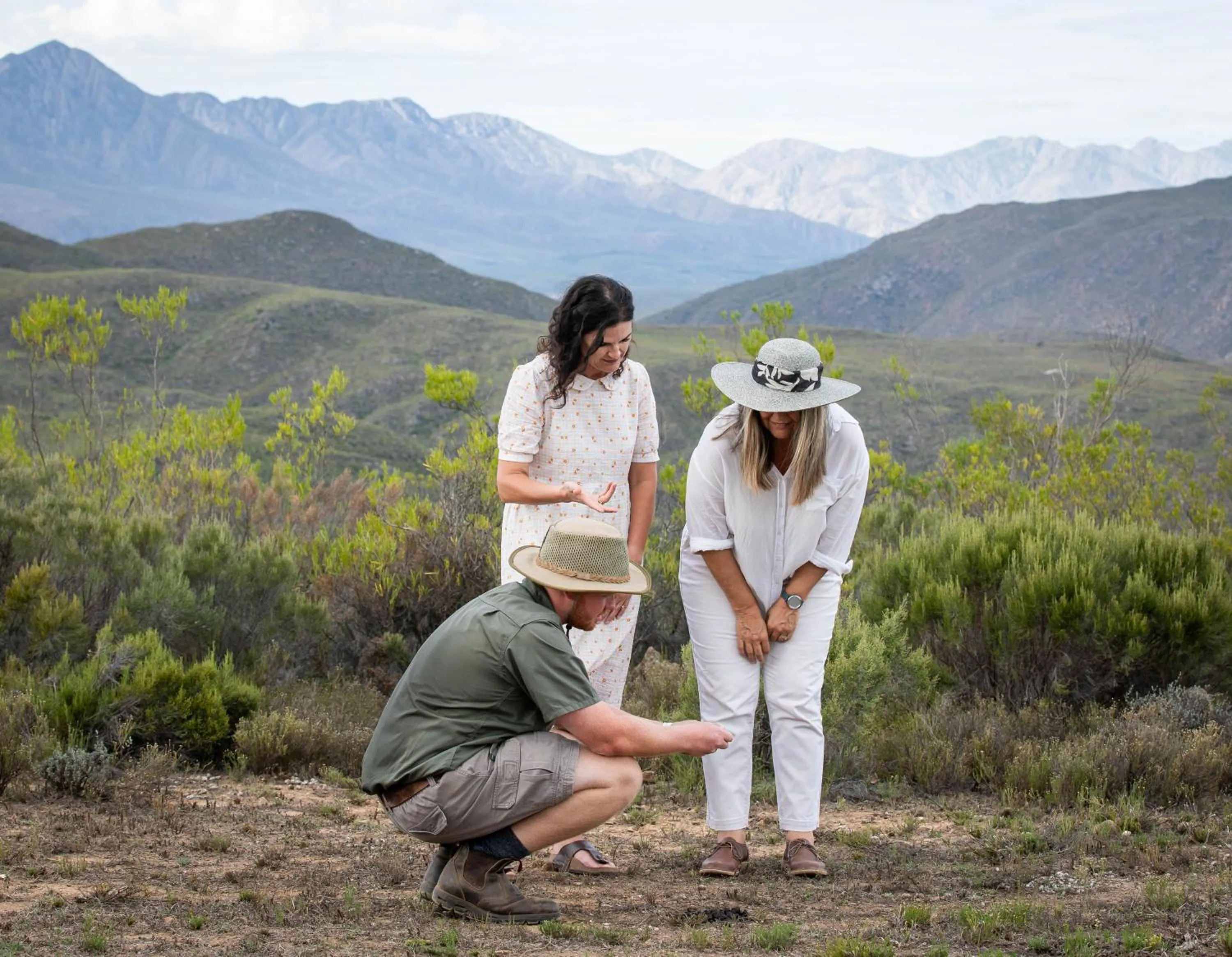 Guests in Wildehondekloof Game Lodge