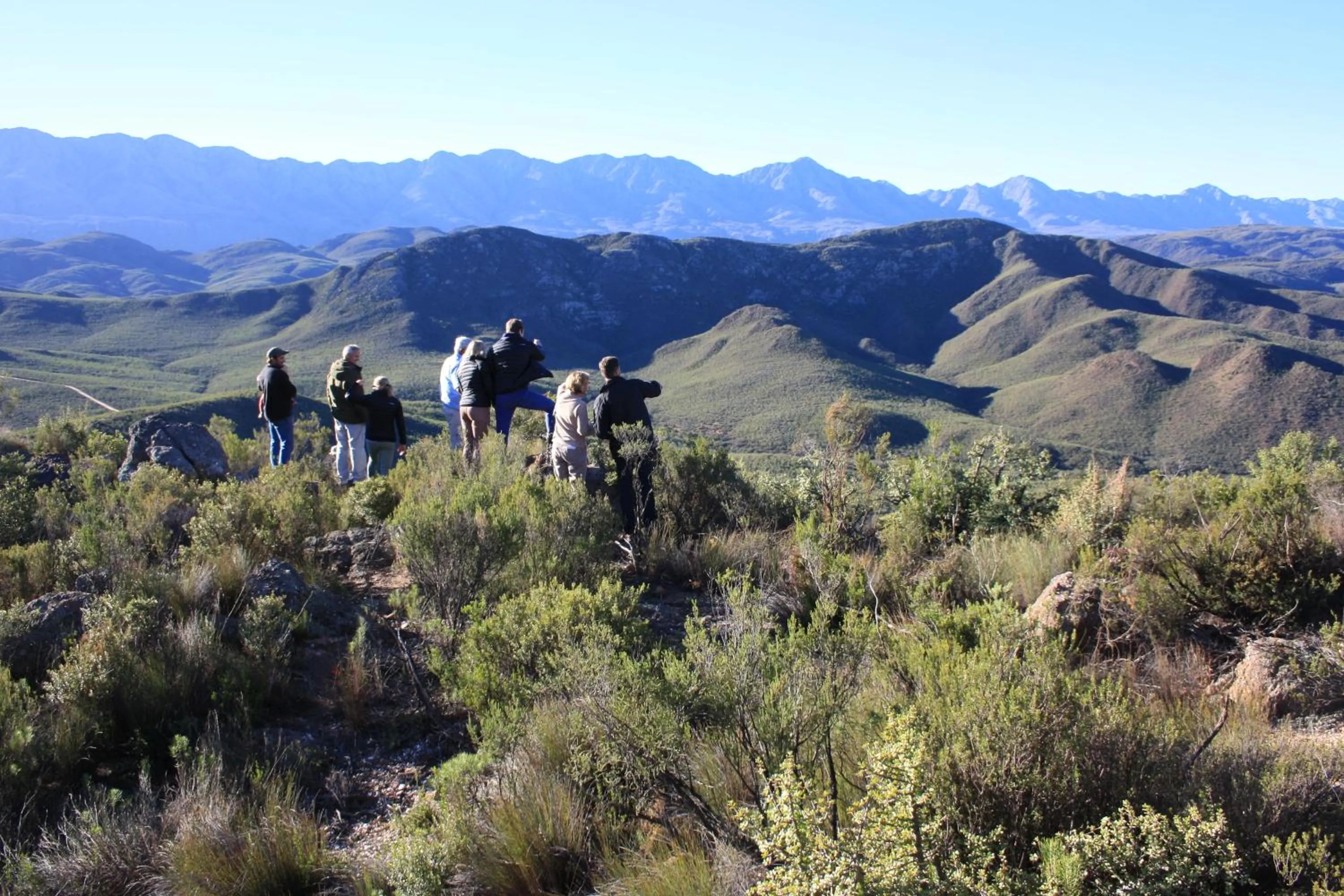 Hiking in Wildehondekloof Game Lodge