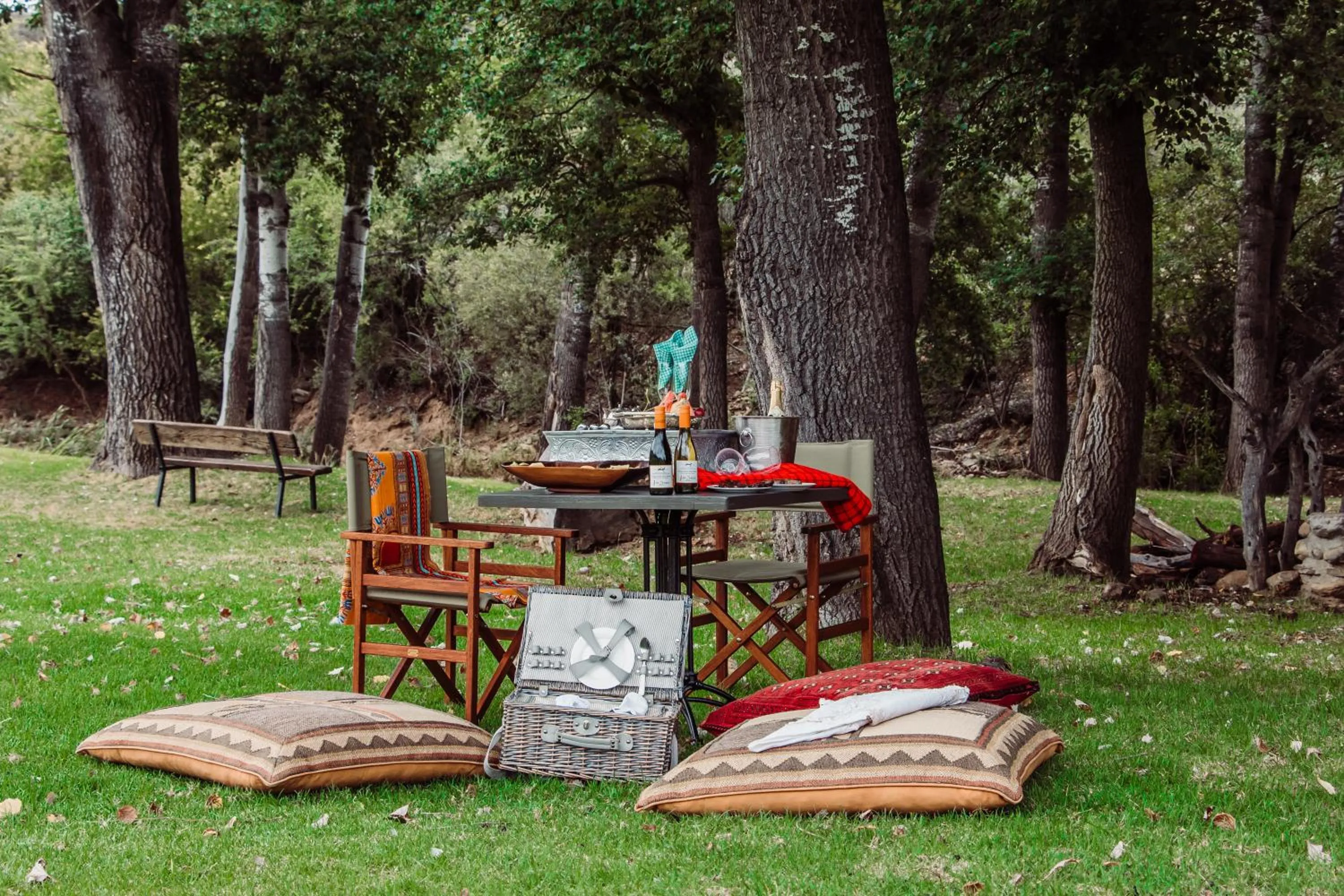 Sunset in Wildehondekloof Game Lodge