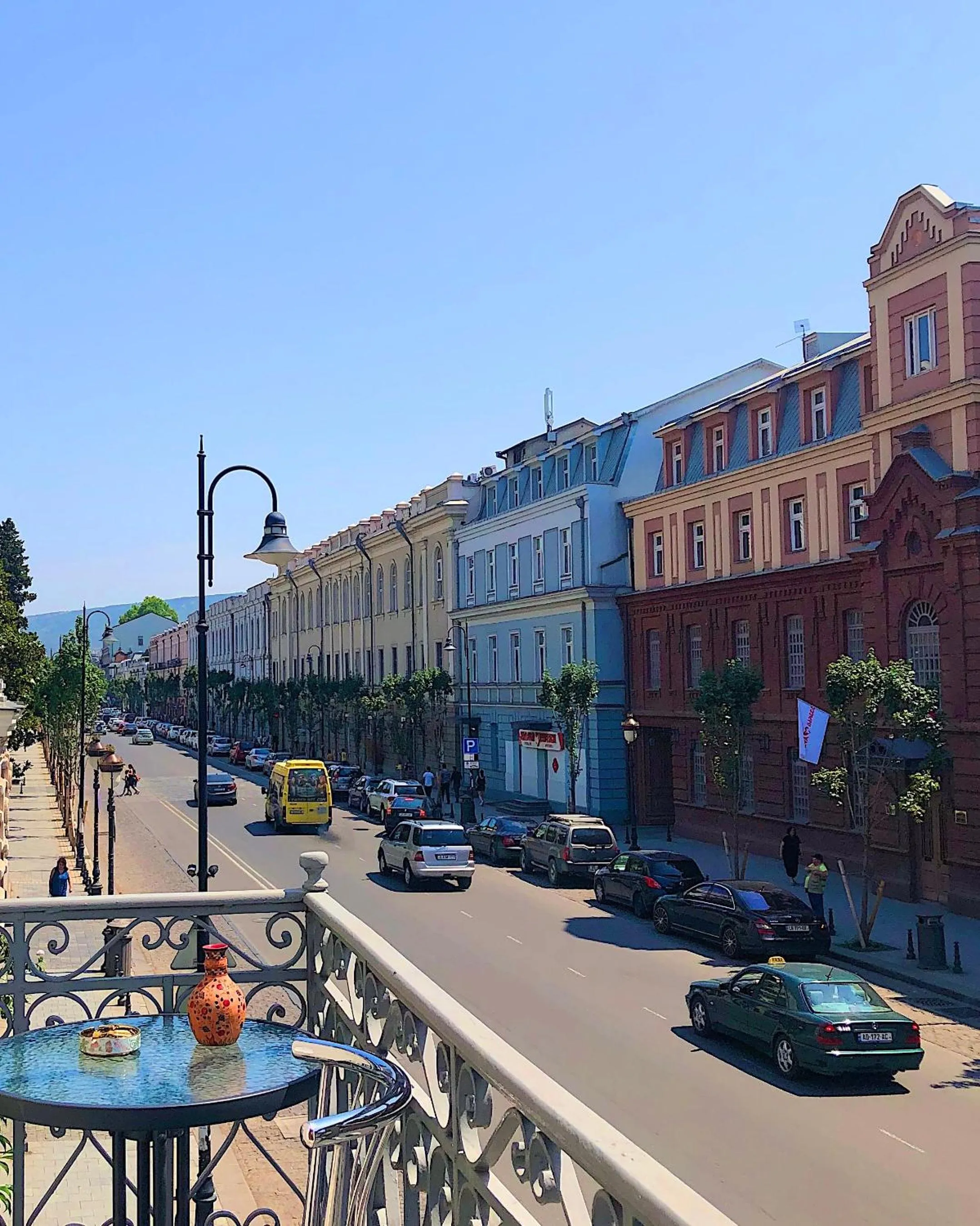City view in English Home Hotel Tbilisi