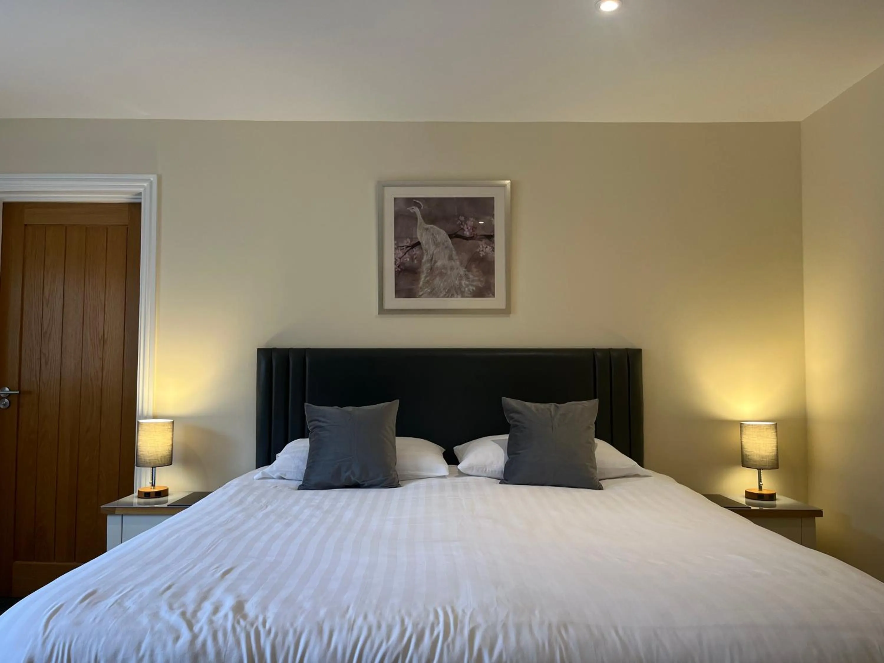 Bed in Fir Tree Barn