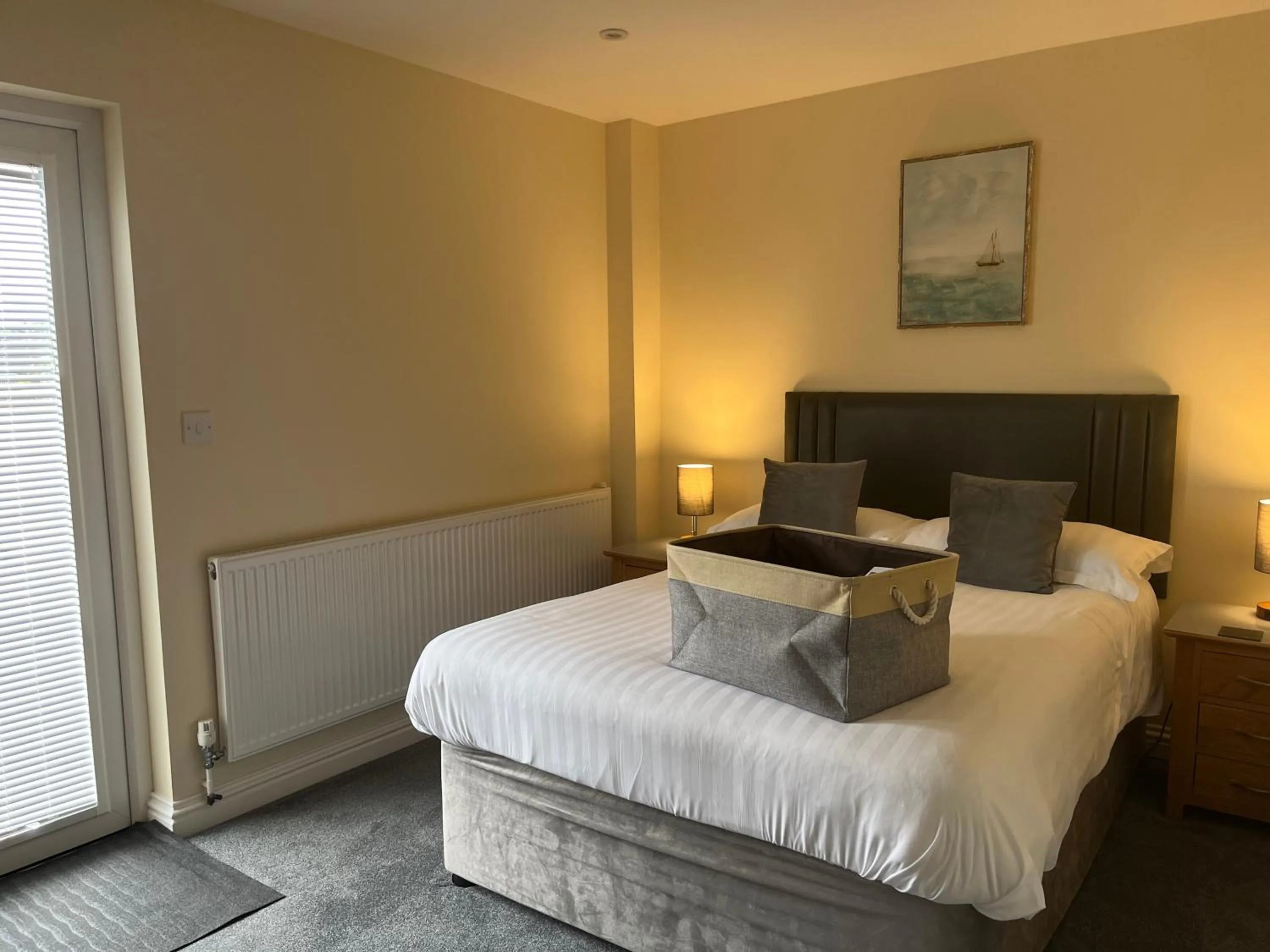 Bed in Fir Tree Barn