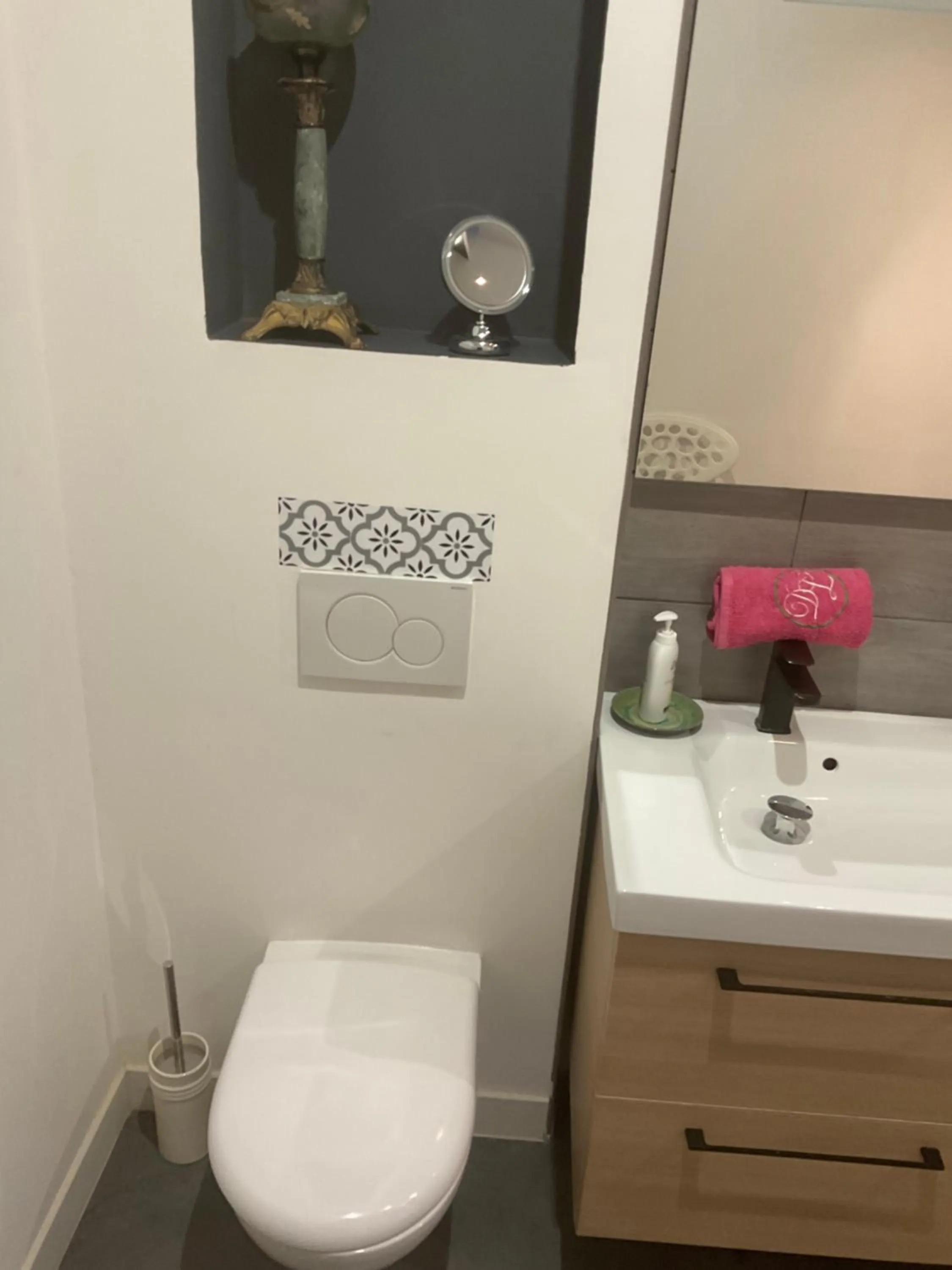 Toilet in Le Jardin de LaCoste