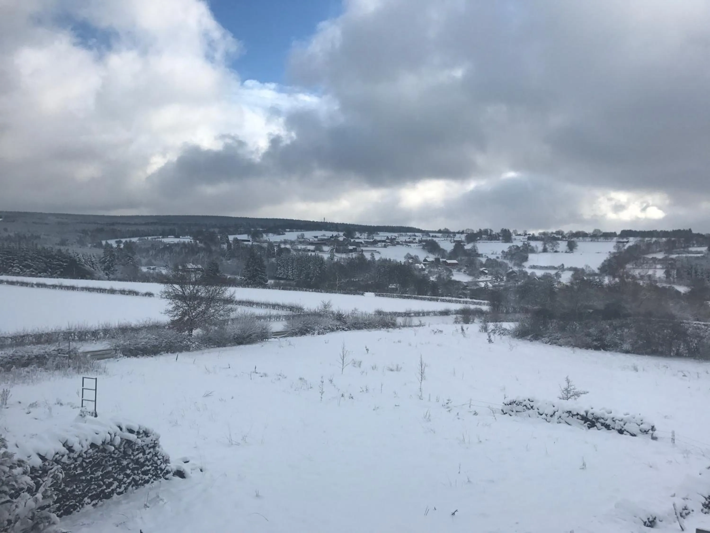 Winter in La Colombe