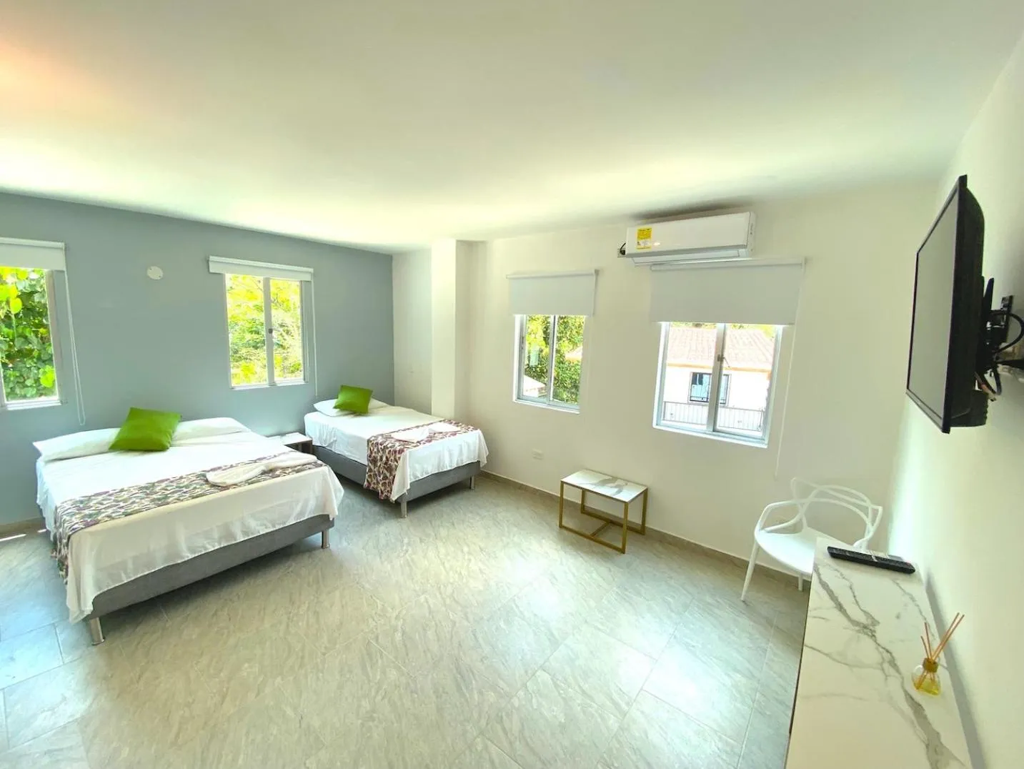 Bed in Biohotel Rio Claro