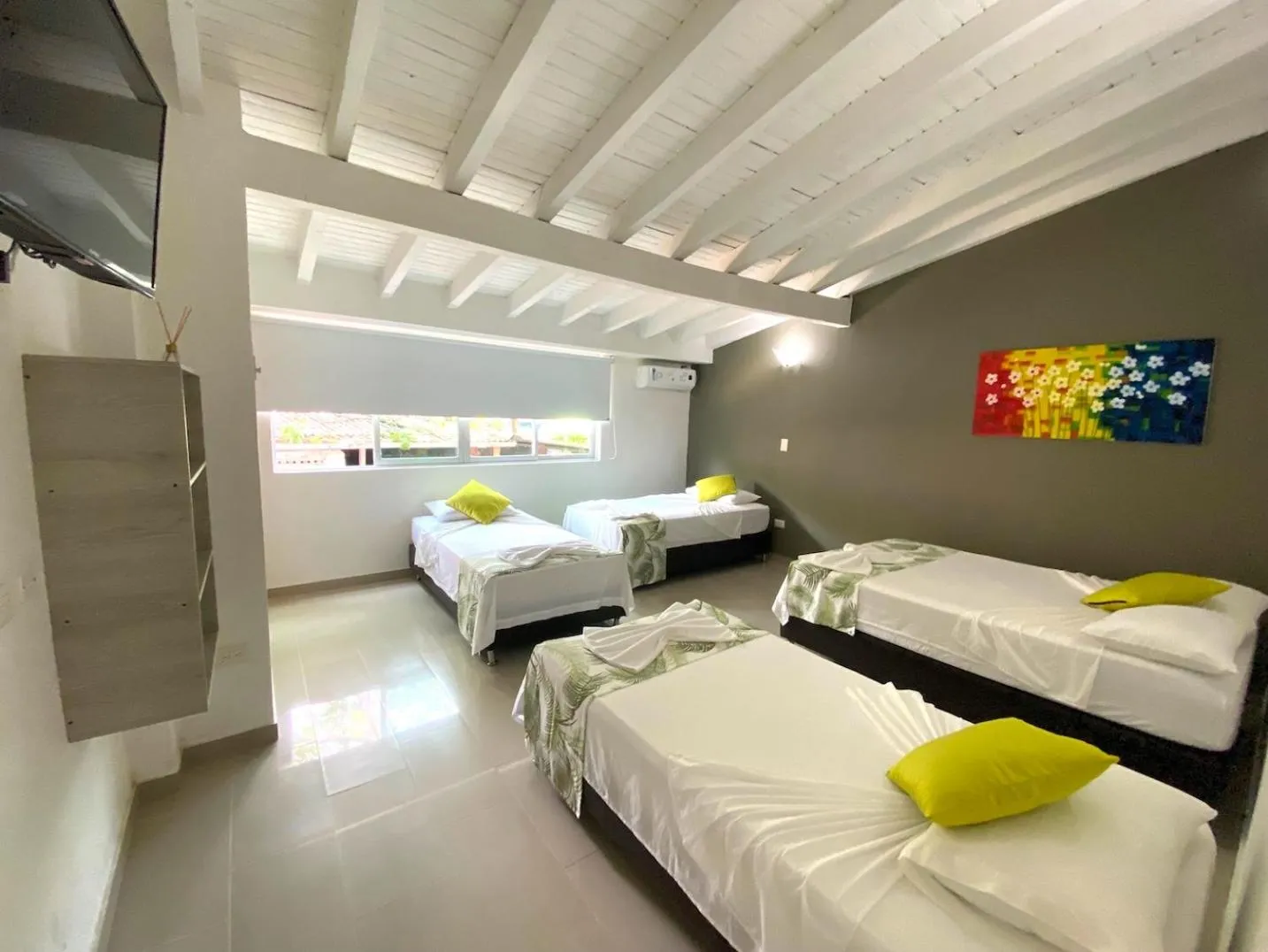 Bed in Biohotel Rio Claro