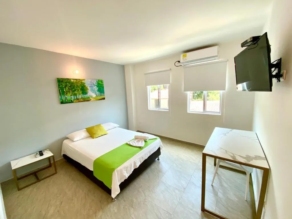Photo of the whole room, Bed in Biohotel Rio Claro