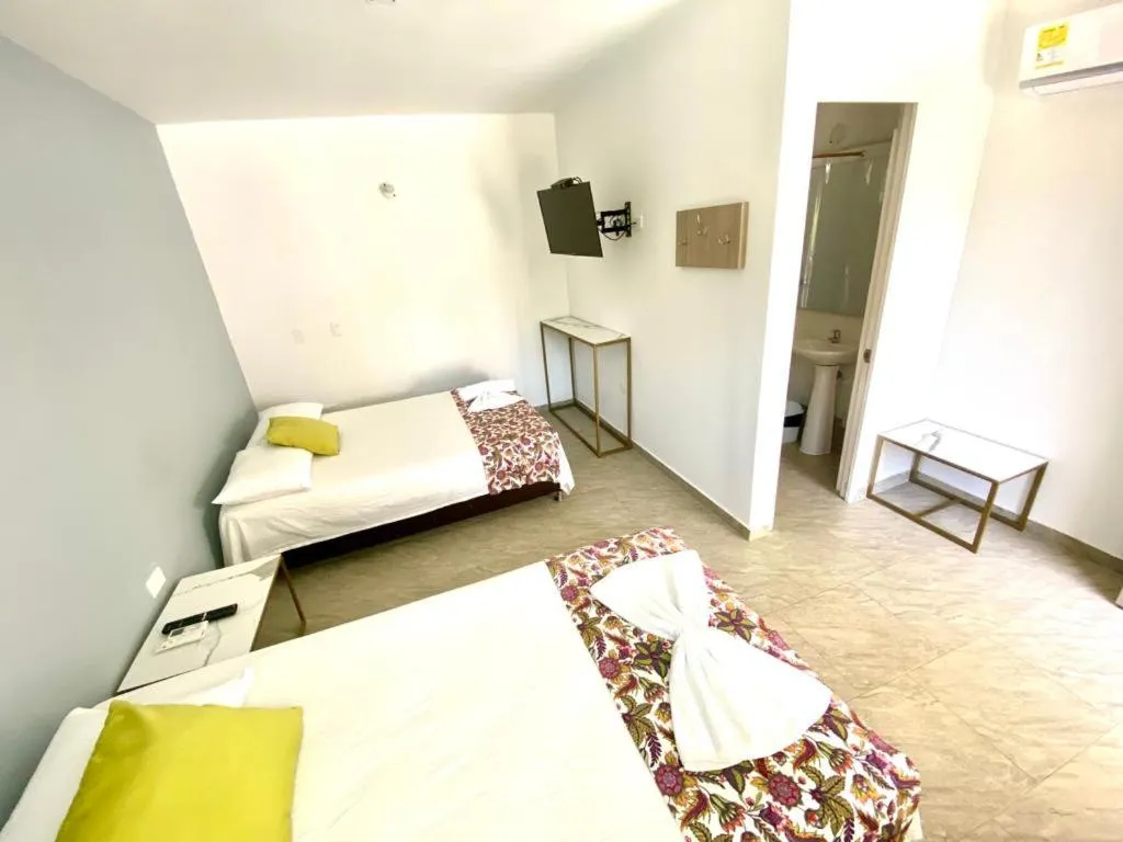 Bed in Biohotel Rio Claro