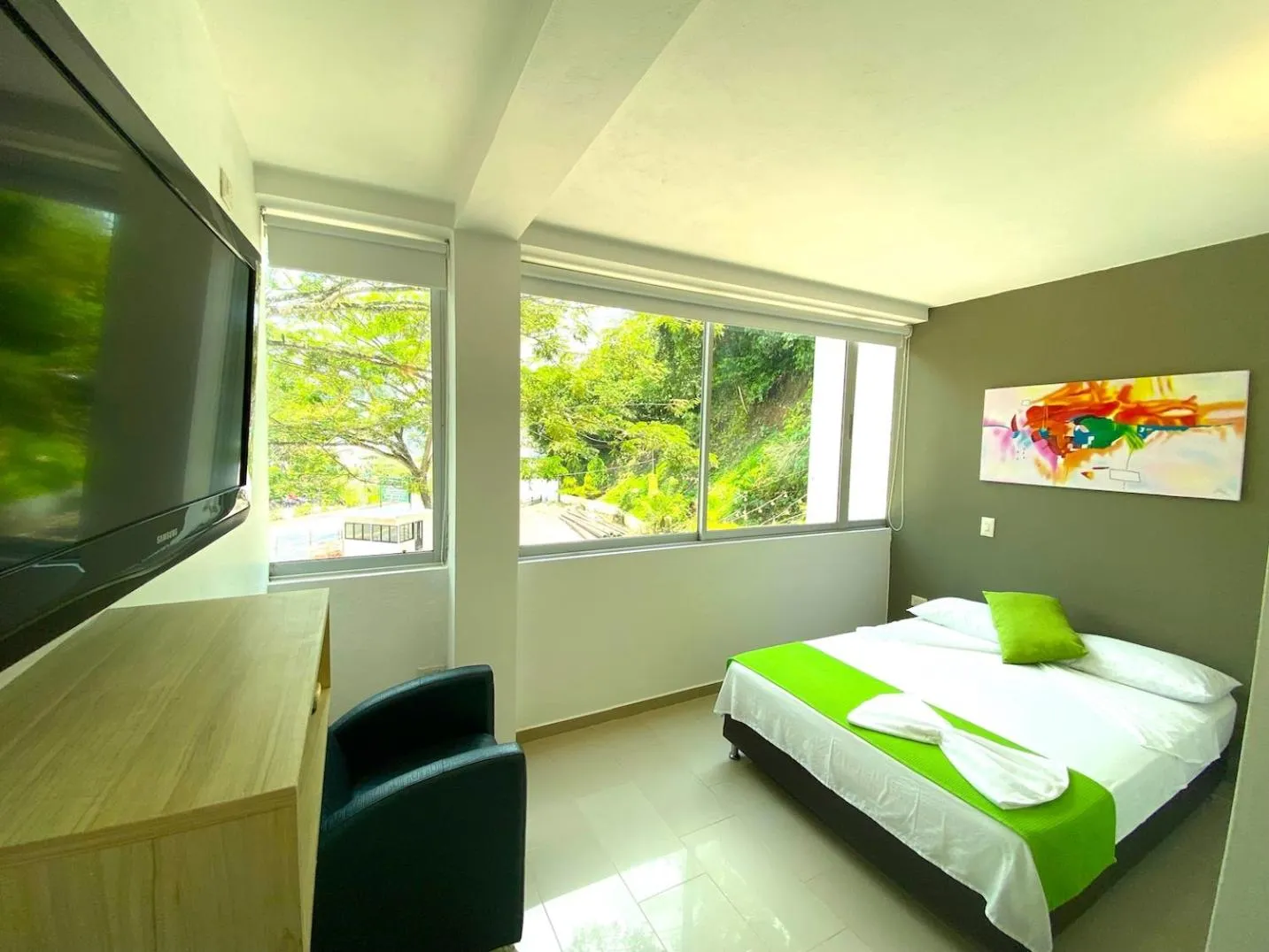 Photo of the whole room, Bed in Biohotel Rio Claro