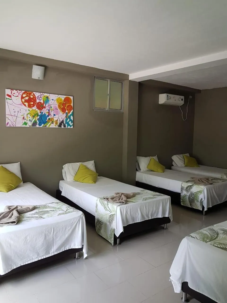 Bed in Biohotel Rio Claro