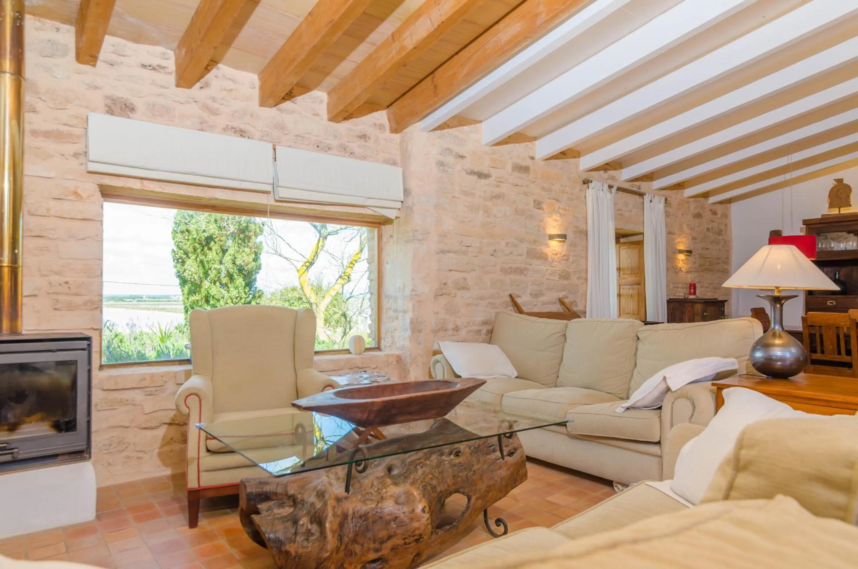Living room in Villa Es Molí­ Des Trenc