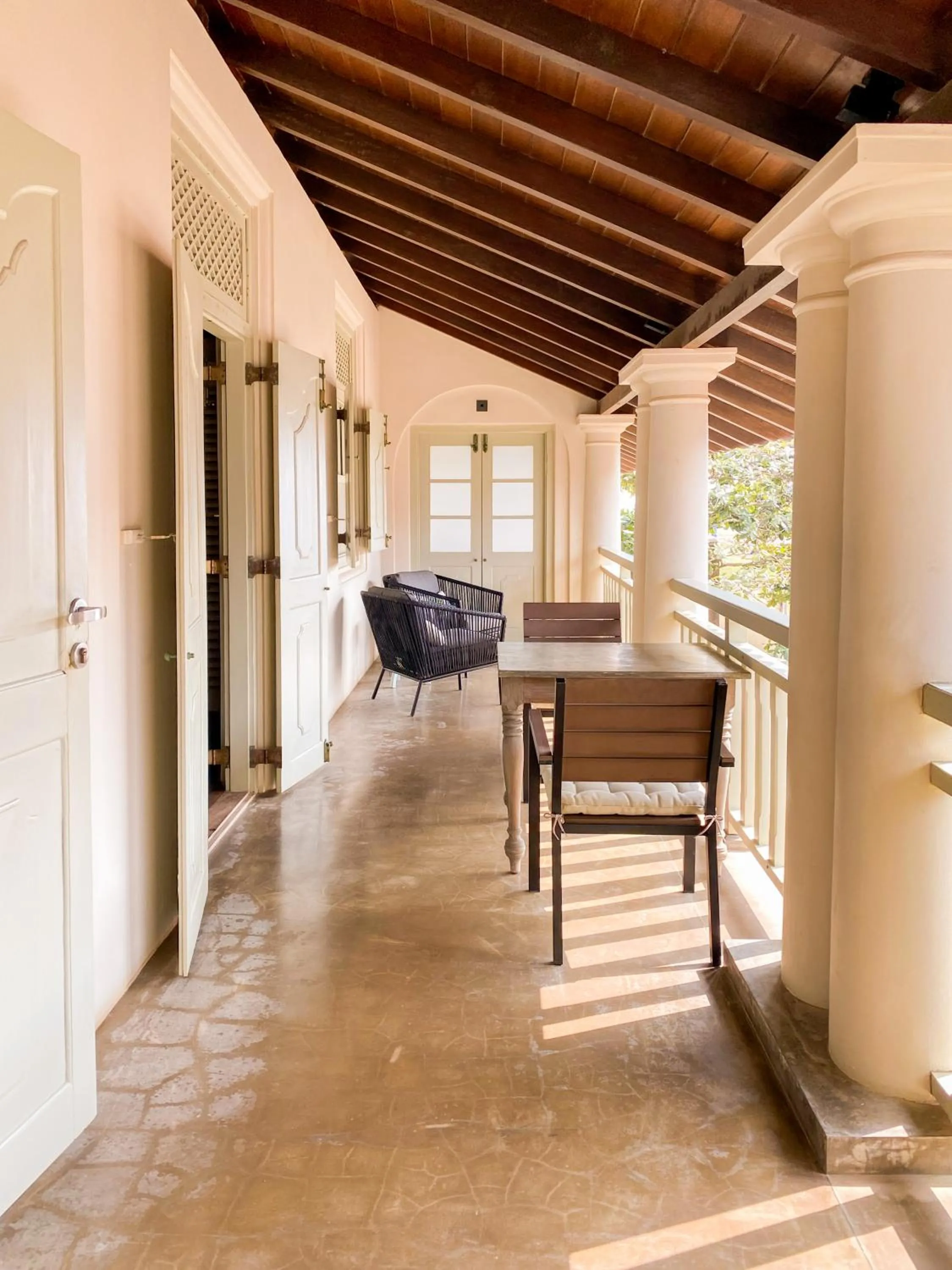 Balcony/Terrace in The Bartizan Galle Fort