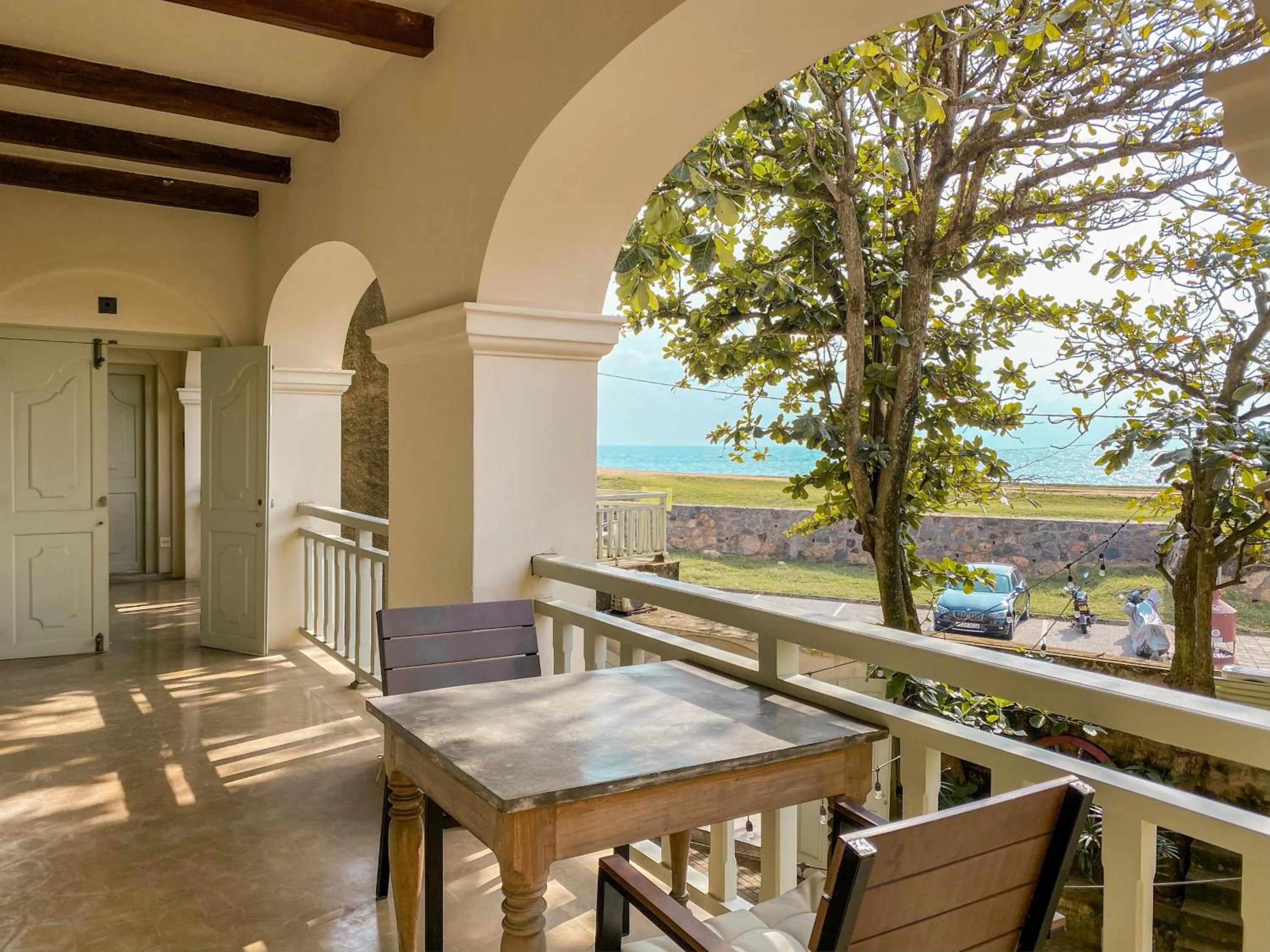 Balcony/Terrace in The Bartizan Galle Fort
