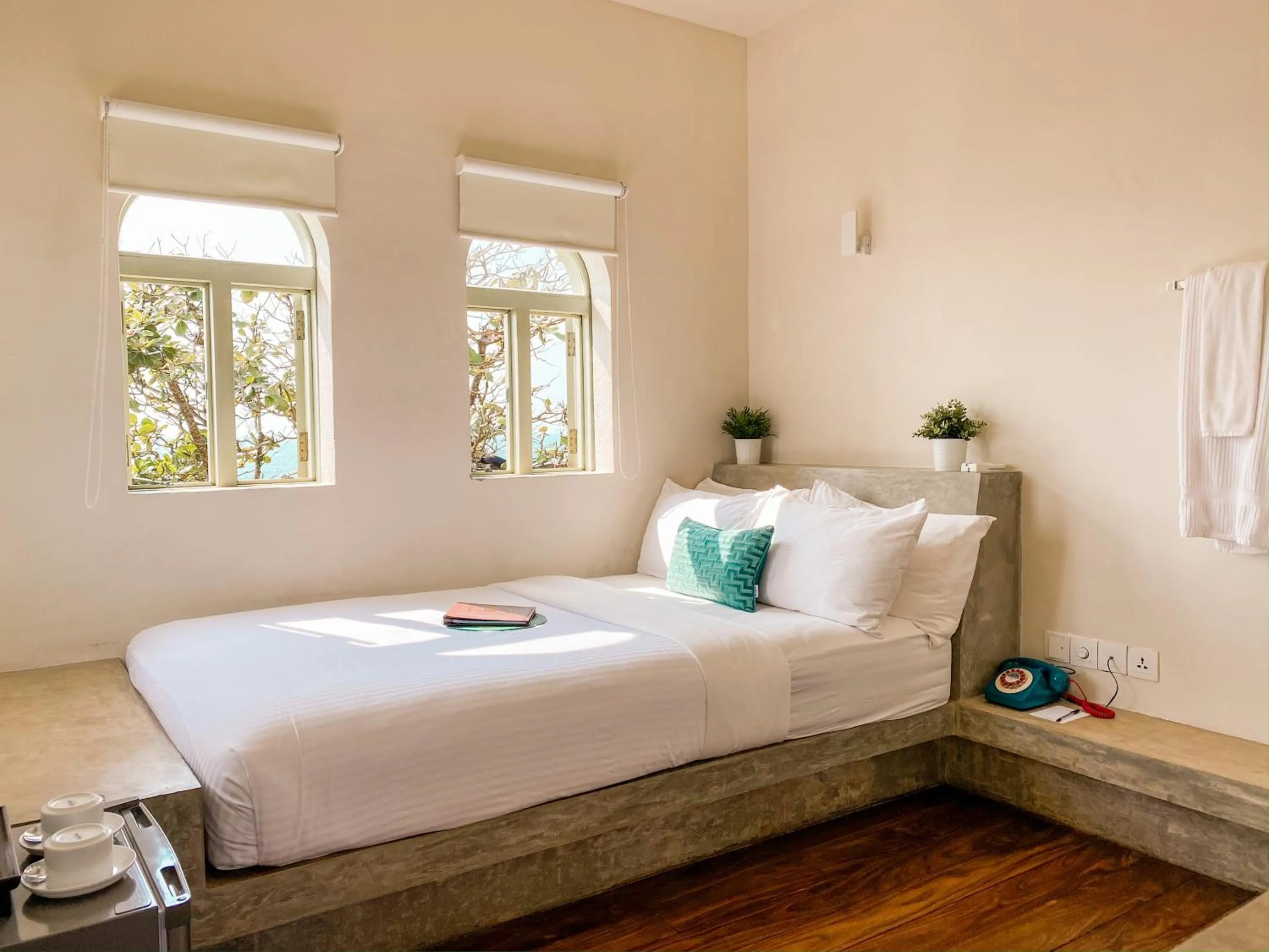 Bed in The Bartizan Galle Fort