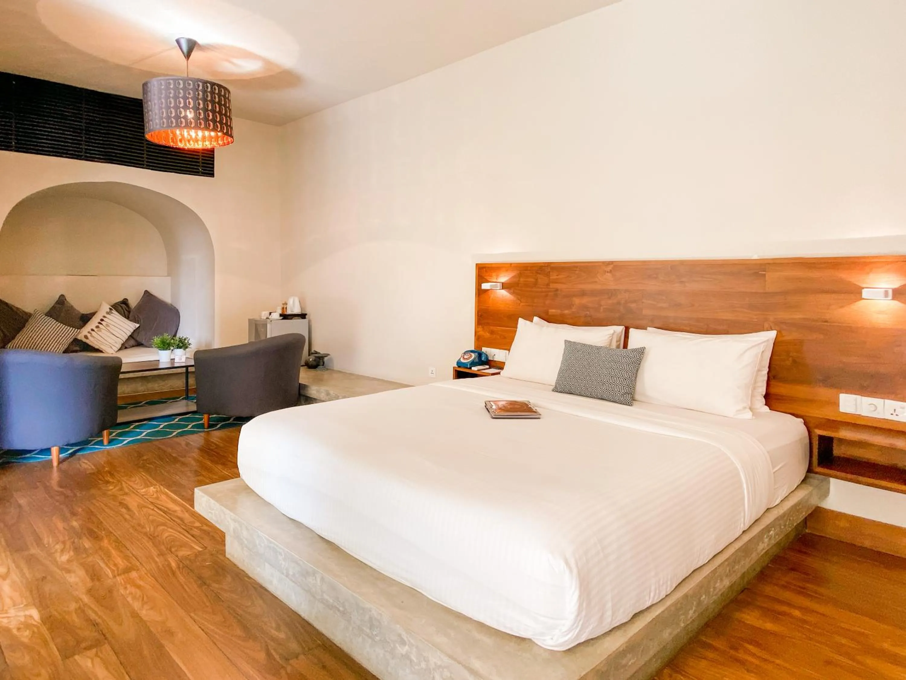 Bed in The Bartizan Galle Fort