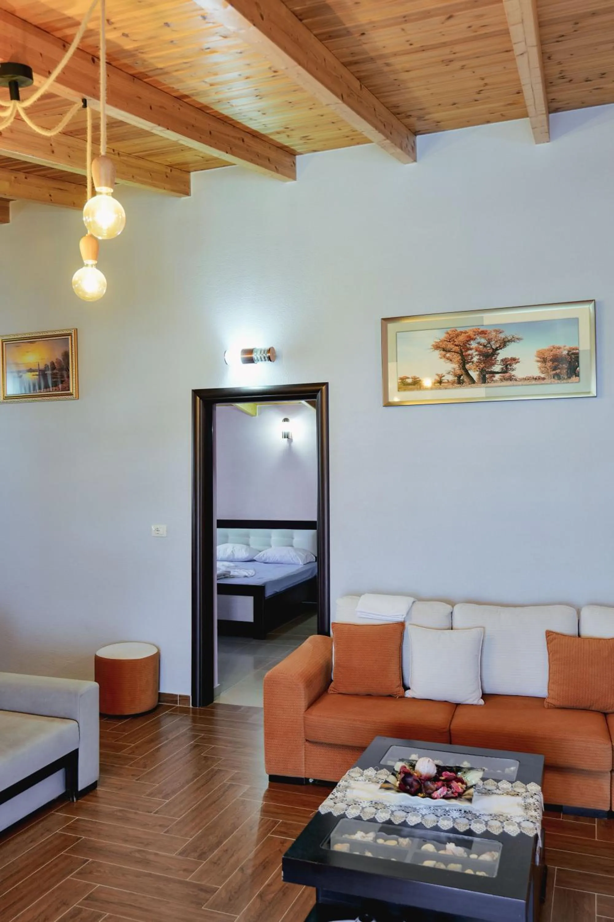 Living room in Vila Shpetimi