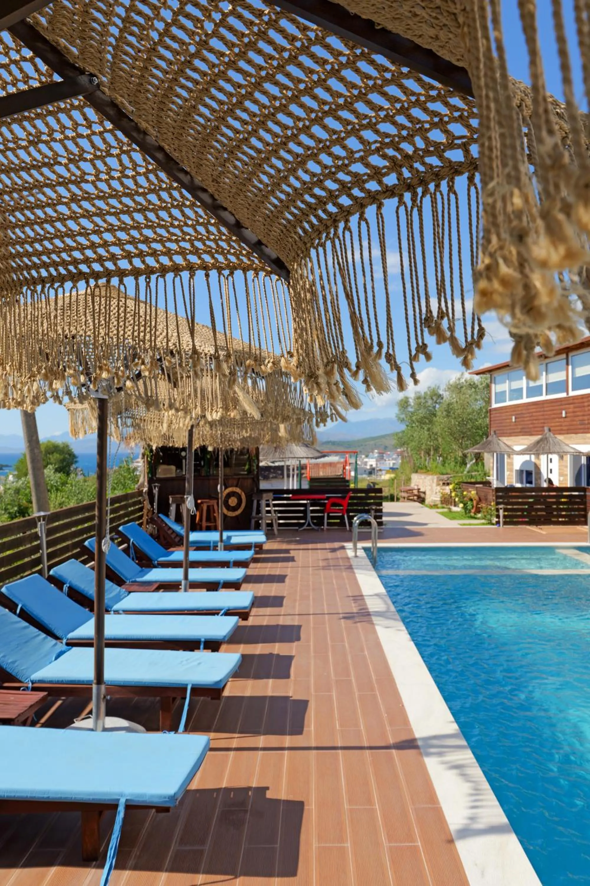 Swimming pool in Vila Shpetimi