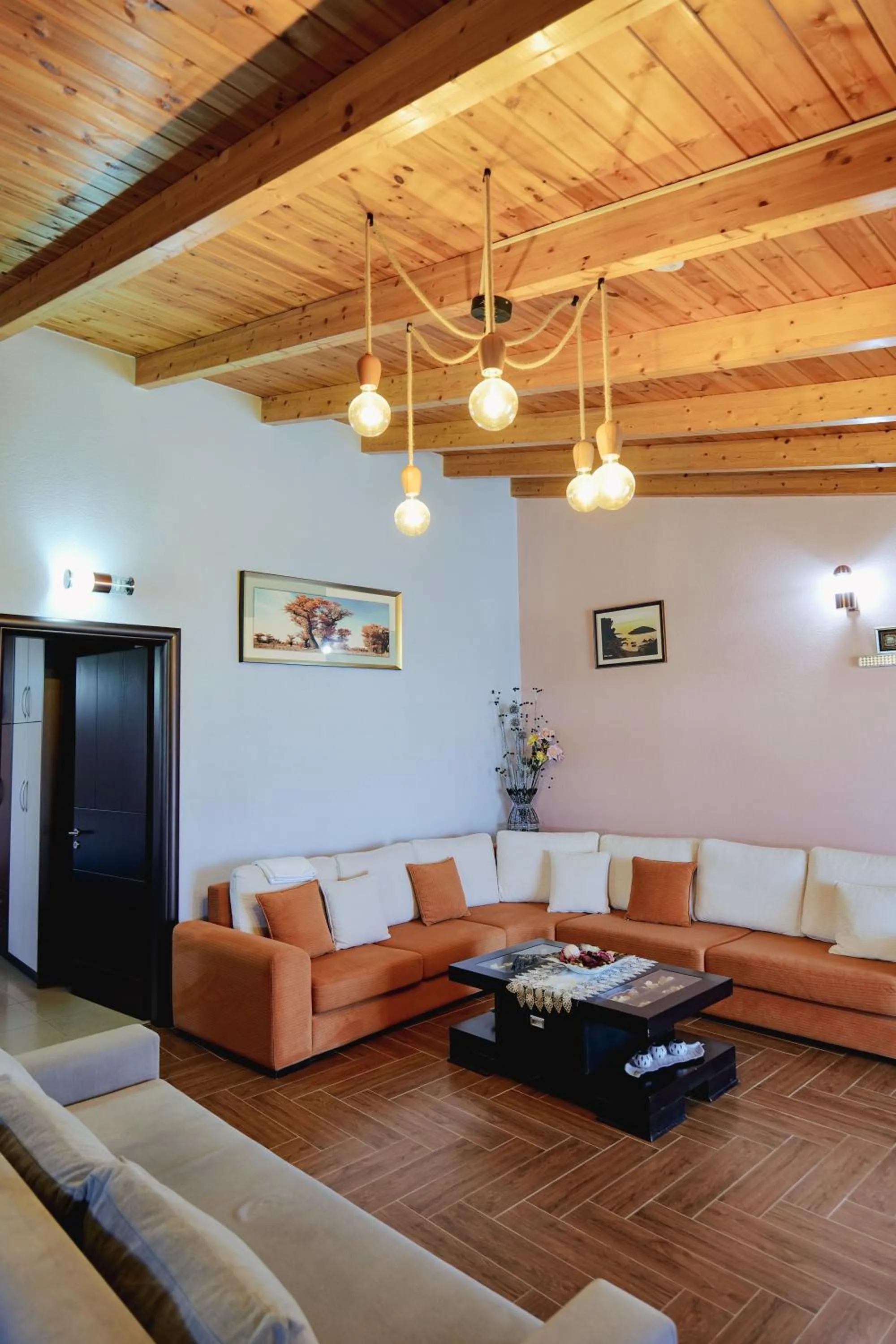 Living room in Vila Shpetimi