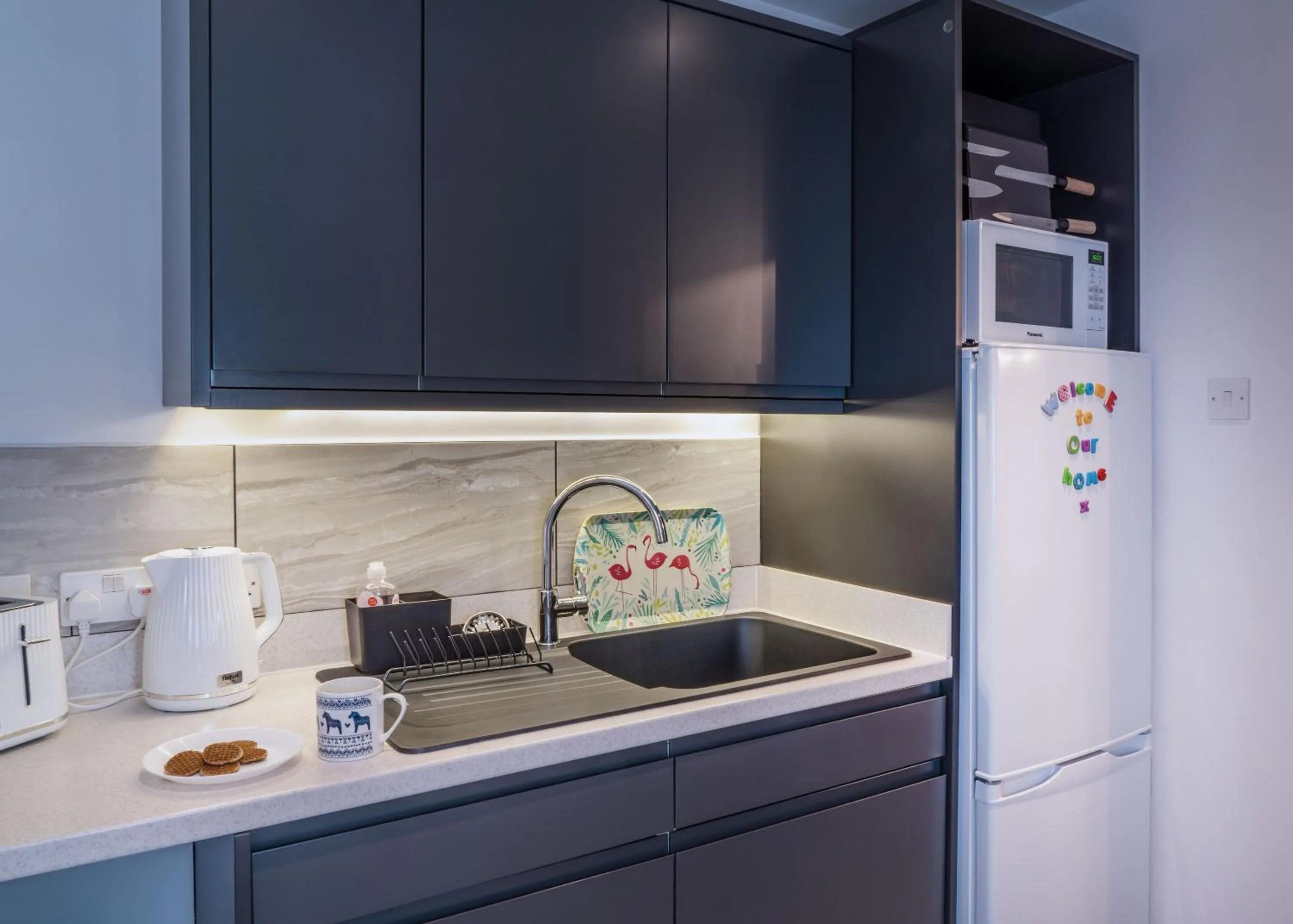 Kitchen or kitchenette in The Studio @ 93 Bernard Rd