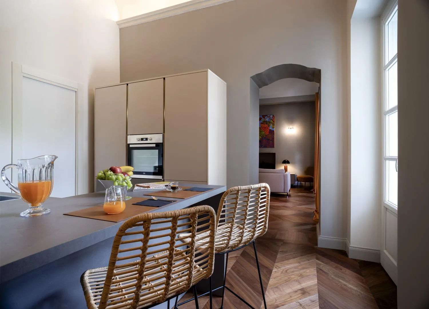 kitchen in Palazzo Del Carretto-Art Apartments and Guesthouse